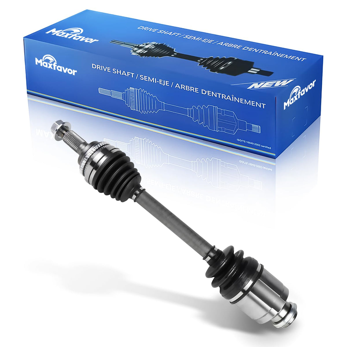 Maxfavor CV Axle Front Right Compatible with 2008-2015 Mazda CX-9 3.7L FWD & AWD Front Passenger Side CV Side CV Axle Joint Shaft Assembly