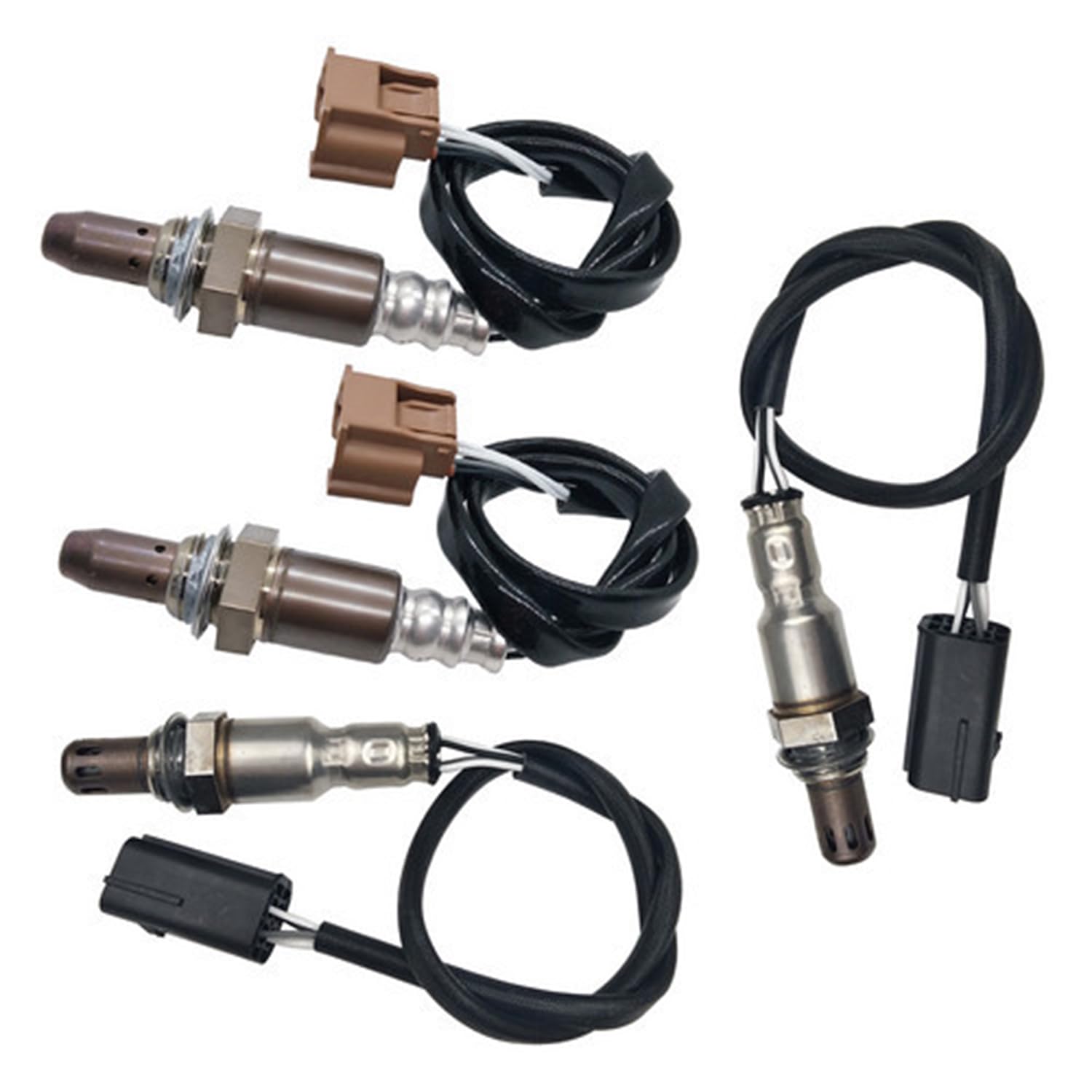 Maxfavor 4Pcs 234-9135*2 234-4380*2 Upstream Downstream O2 Oxygen Sensor Compatible with 2011-2013 Nissan 370Z 3.7L, 2011-2014 INFINITI FX35/FX37/FX50/EX35/EX37/G37/M37/M35h/QX50/QX70 3.5L 3.7L 5.0L