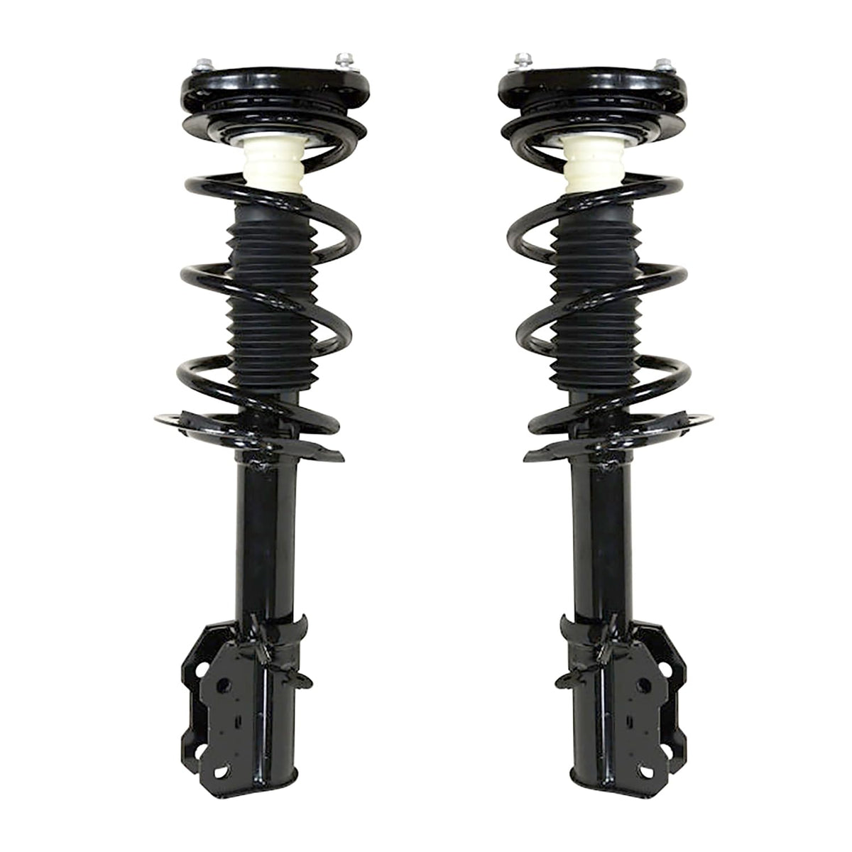 Maxfavor Pair of Front Shock Absorbers and Struts Complete Assembly with Coil Spring Compatible with Ford Escape 2020 2021 2022 with Standard Suspension, Replacement for 1334053L 1334053R