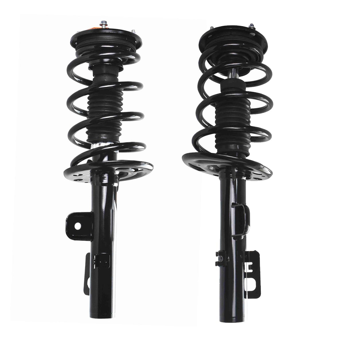 Maxfavor Pair of Front Shock Absorbers and Struts Complete Assembly with Coil Spring Compatible with Ford Flex 2009 (Limited, SEL, SE, Built 05/2008-07/2009), Replacement for 172727 172728