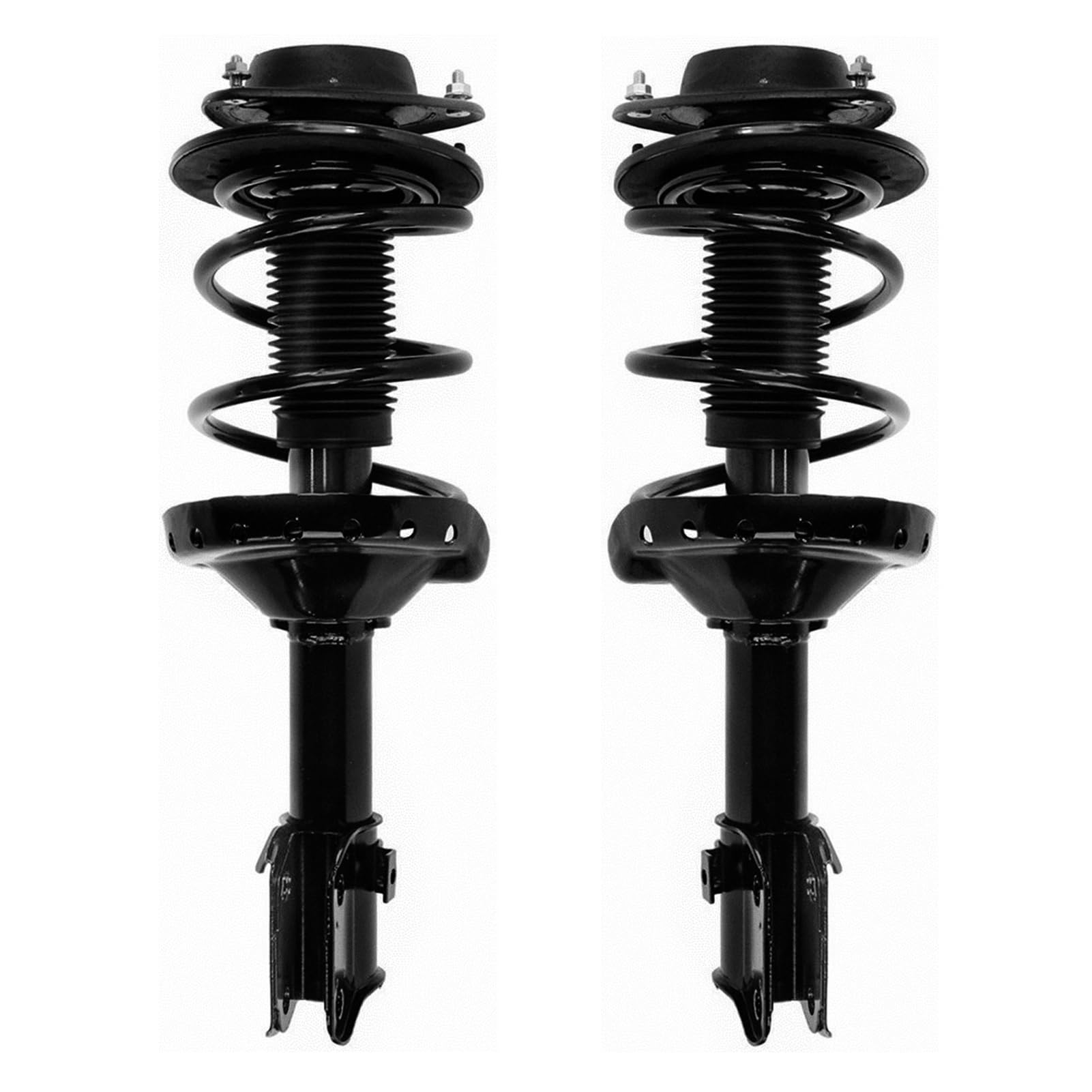 Maxfavor Front Complete Struts and Shocks Assembly Pair with Coil Spring Compatible with Subaru Legacy 2005-2009, Quick Struts Complete Suspension Replacement for 172498 172499