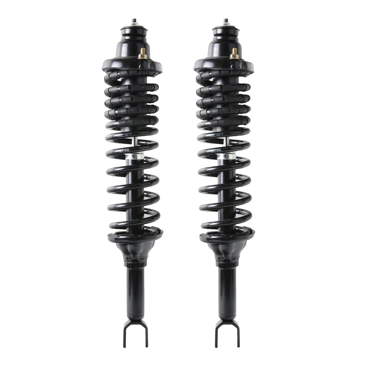 Maxfavor Rear Complete Coil Spring Strut Shock Absorber Assembly Pair for Honda Accord 1994-1997 2.2L L4 & 2.7L V6, Replacement for 171286L 171286R (Set of 2)