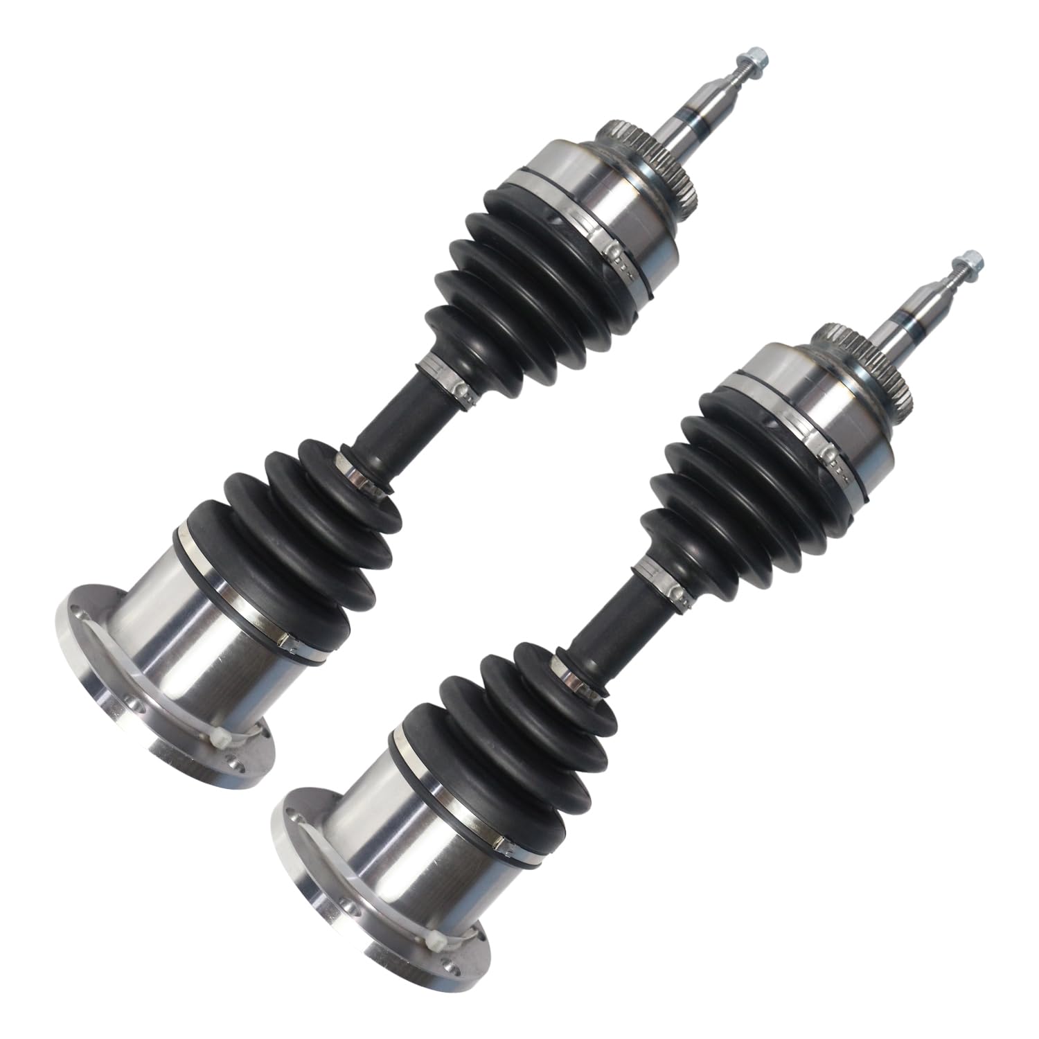 Front Pair CV Axle Shaft Assembly Compatible with Lincoln Models 2006-2008 Mark LT 2003-2006 Navigator Fit for Ford Models 2003-2008 F-150/Expedition CV Joint Replace 5L1Z-3B436-AA 2L1Z-3B436-BB