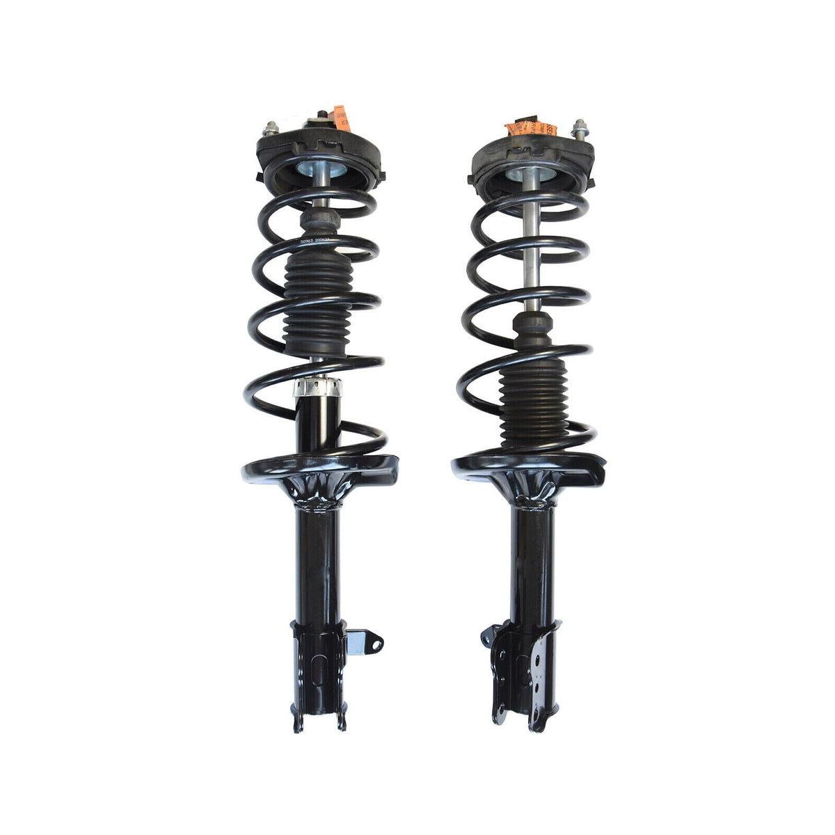 Maxfavor Pair of Rear Complete Shock Absorbers and Coil Spring Struts Assembly, Compatible with Mazda Protege 1999 2000 2001 2002 2003, Replacement for 171589 171588