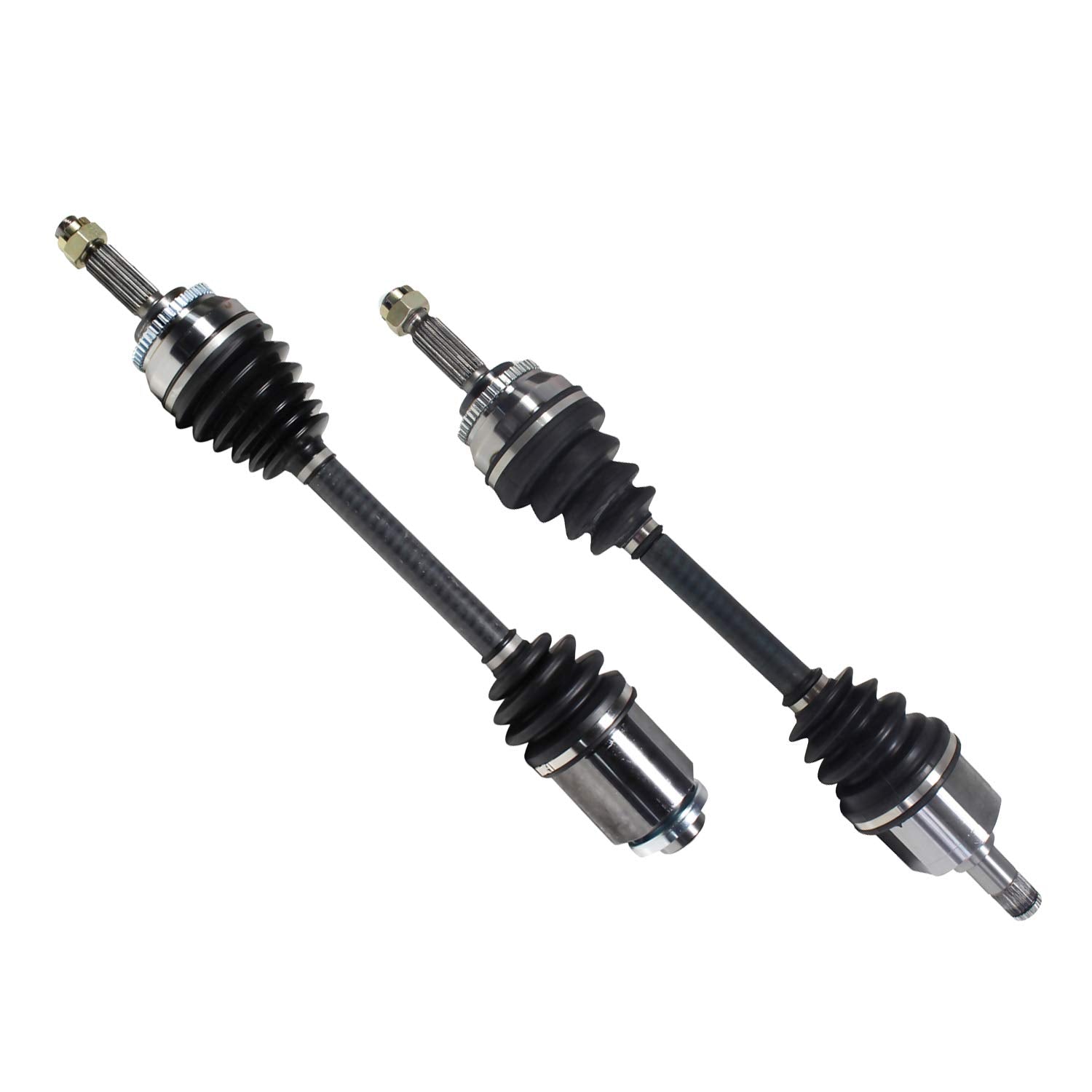 MAXFAVOR Pair(2) Front CV Axle Joint Shaft Assembly Compatible with Mitsubishi Galant 1999-2003/Eclipse 2000-2005, Chrysler Sebring 2001-2005, Dodge Stratus 2001-2005, Front Driver Passenger Side