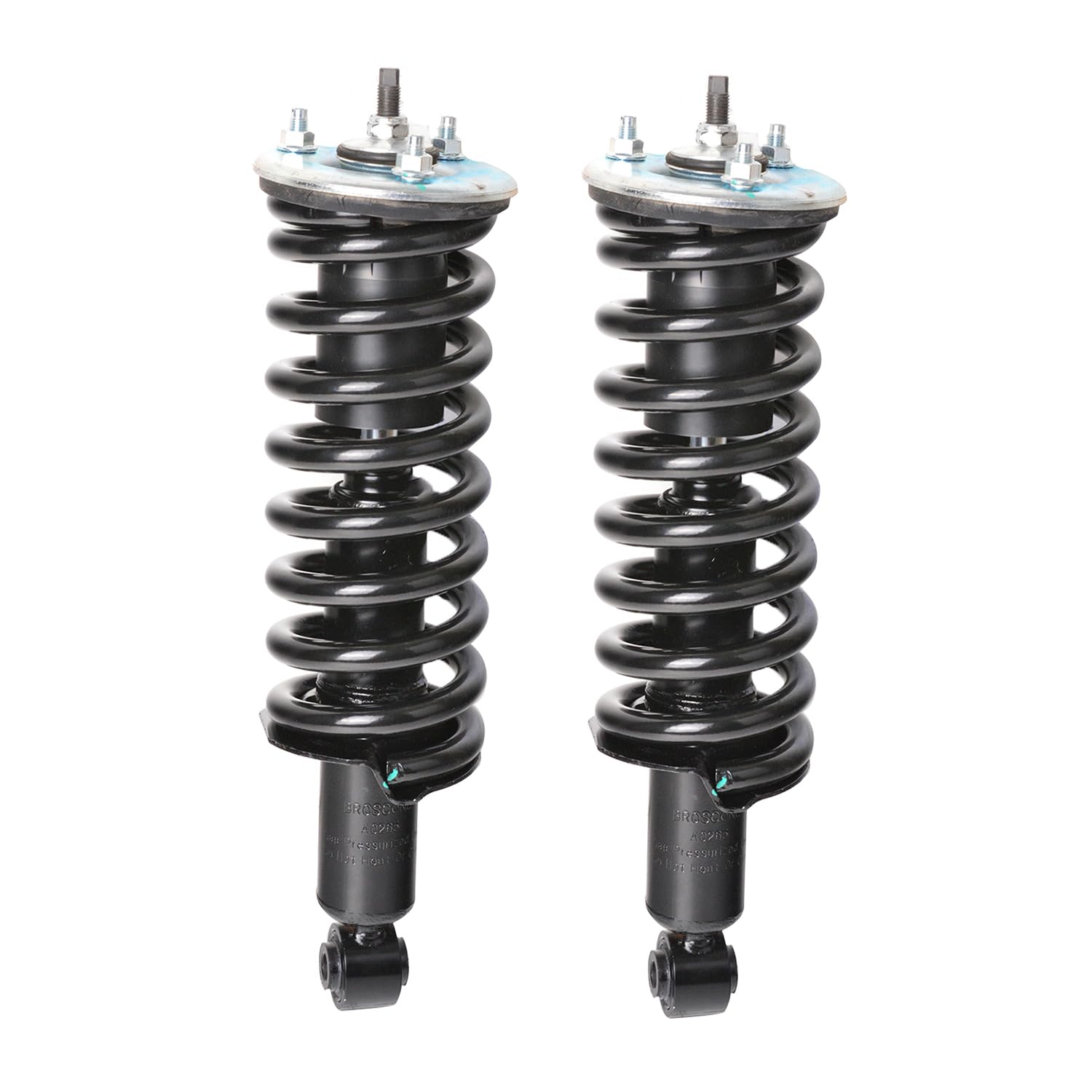 Maxfavor Pair of Front Shock Absorbers and Struts Complete Assembly with Coil Spring Compatible with Nissan Pathfinder 2005-2012 & Xterra 2005-2015, Replacement for 171103