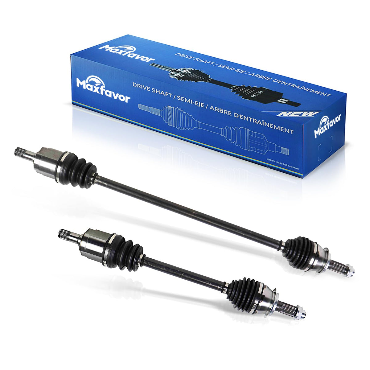 MAXFAVOR - Conjunto de 2 piezas de repuesto para Honda Civic 2006 2007 2008 2009 2010 2011 EXL LXS DX EX GX LX Sedan Coupe Auto Trans 1.8L I4 w/AT