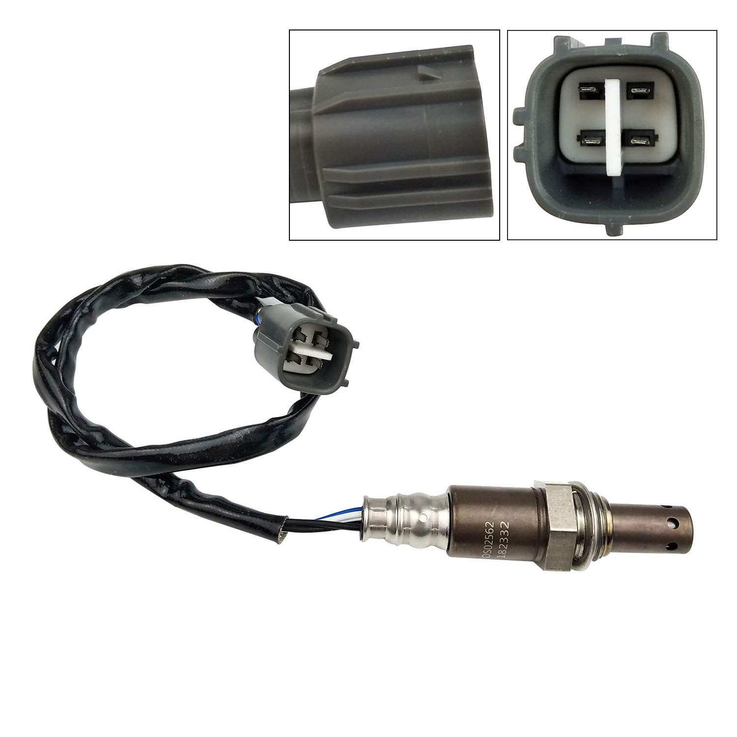Maxfavor 2Pcs 234-4048 234-9041 Upstream Downstream O2 Oxygen Sensor Compatible with Toyota Highlander 2001 2002 2003 2.4L Oxygen O2 Sensor