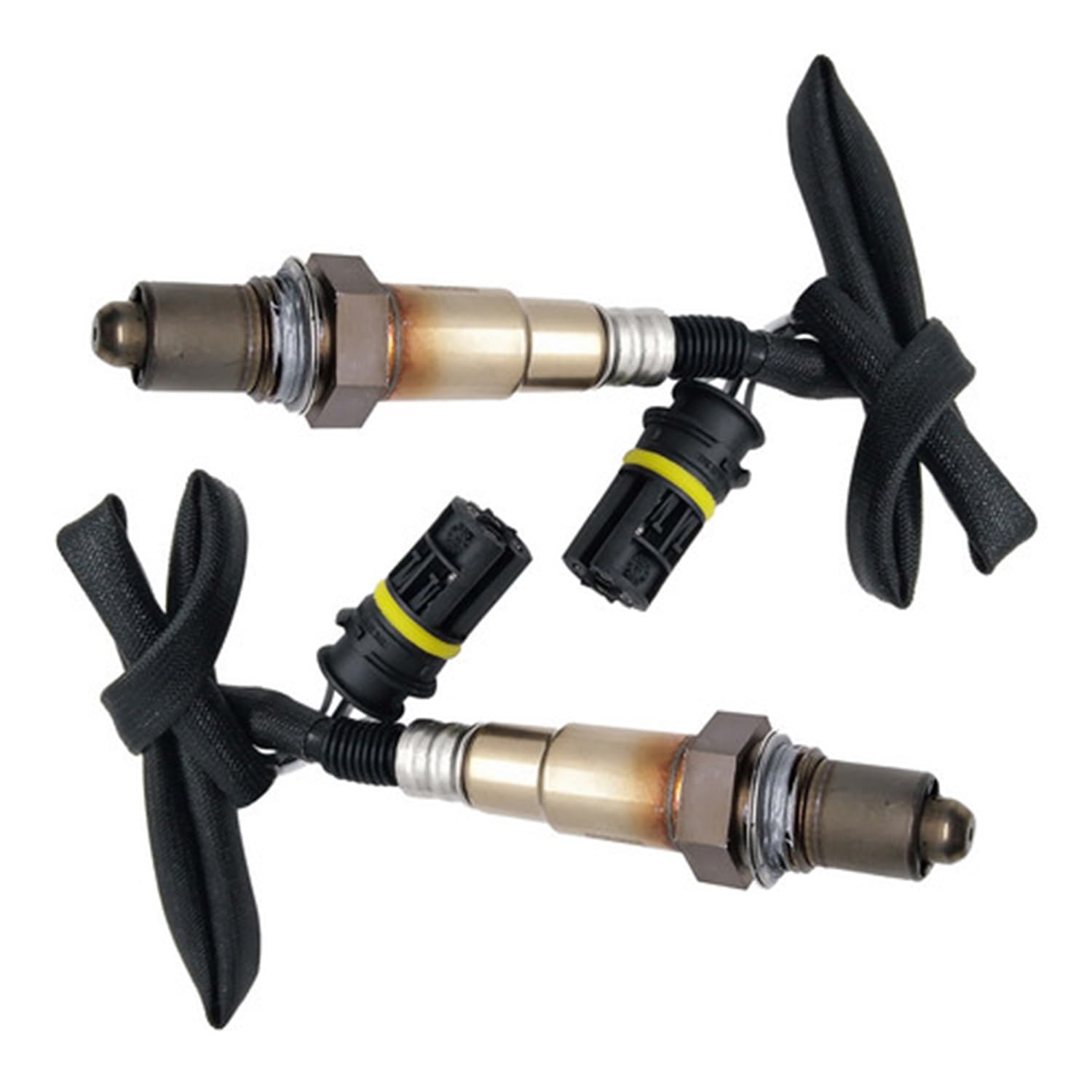 Maxfavor 2Pcs 234-4892 * 2 Downstream O2 Oxygen Sensor Compatible with 2012-2015 BMW M5, 2012-2015 BMW M6, 2014-2015 M6 Gran Coupe 4.4L Oxygen O2 Sensor