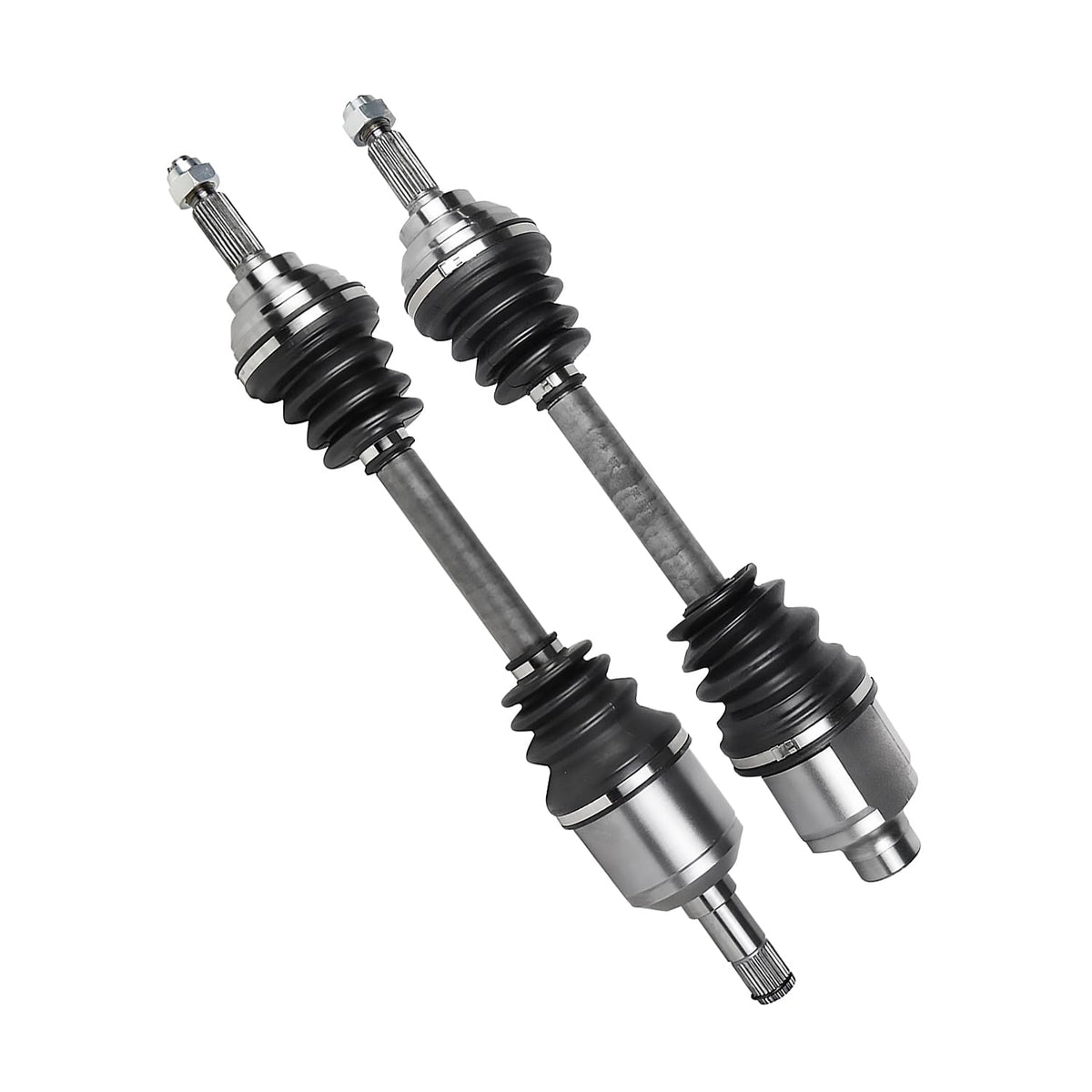 MAXFAVOR Pair(2) Front CV Axle Joint Shaft Assembly Compatible with 1988-1989 Mazda 323 L4 1.6L AWD/FWD, Driver & Passenger (Left Right)