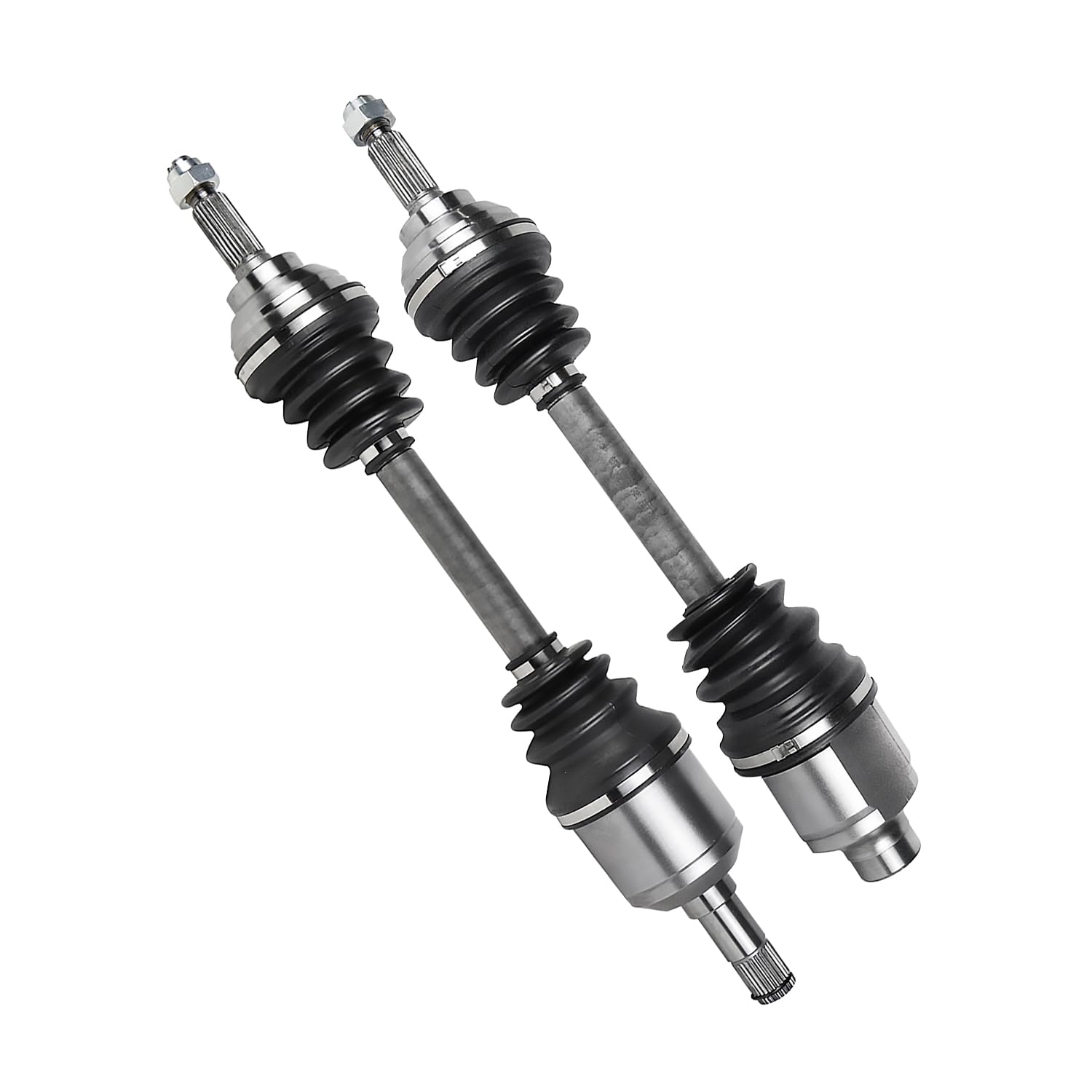 MAXFAVOR Pair(2) Front CV Axle Joint Shaft Assembly Compatible with 1988-1989 Mazda 323 L4 1.6L AWD/FWD, Driver & Passenger (Left Right)