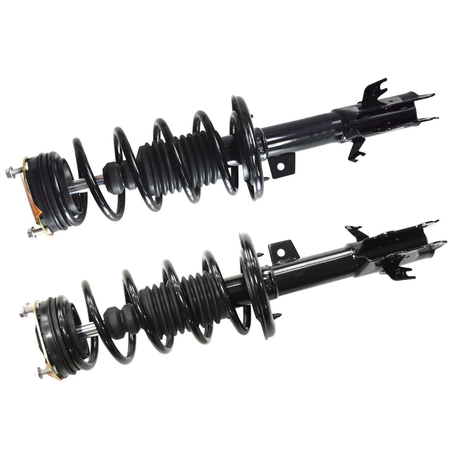 Maxfavor 2PCS Front Complete Struts Assembly w/Coil Spring Fit for 2011 2012 2013 Ford Fiesta FWD Shock Absorber Assembly Replace OE 172525 172524