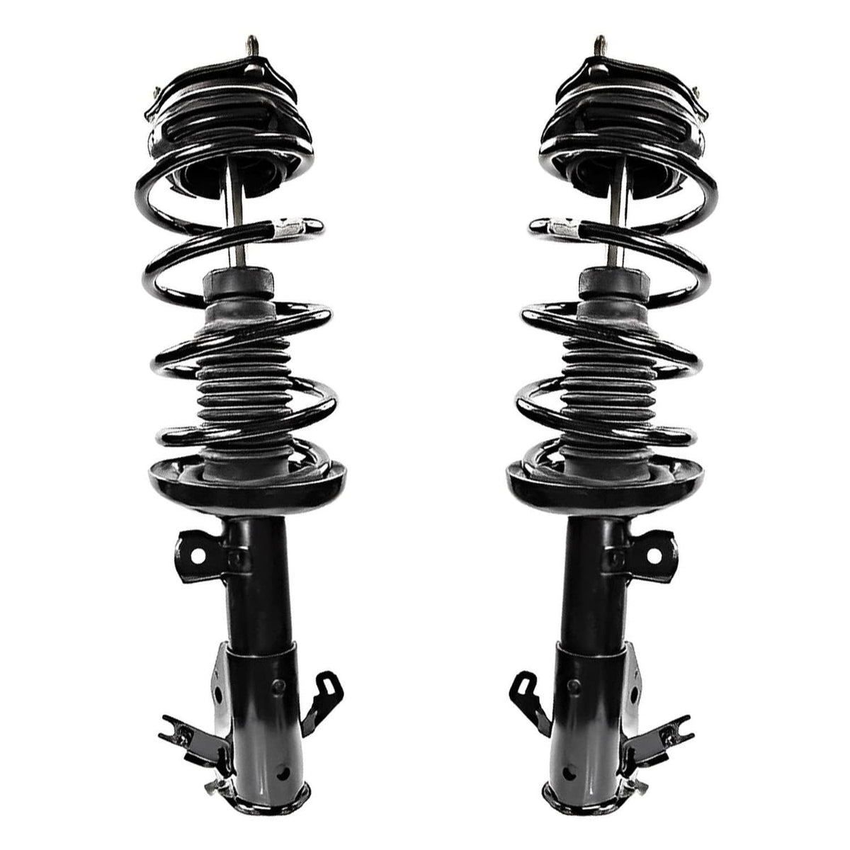 Maxfavor Pair of Front Complete Shock Absorbers with Coil Spring Assembly, Compatible with Honda Civic Sedan 2013 2014 2015, Replacement for 272925 272926