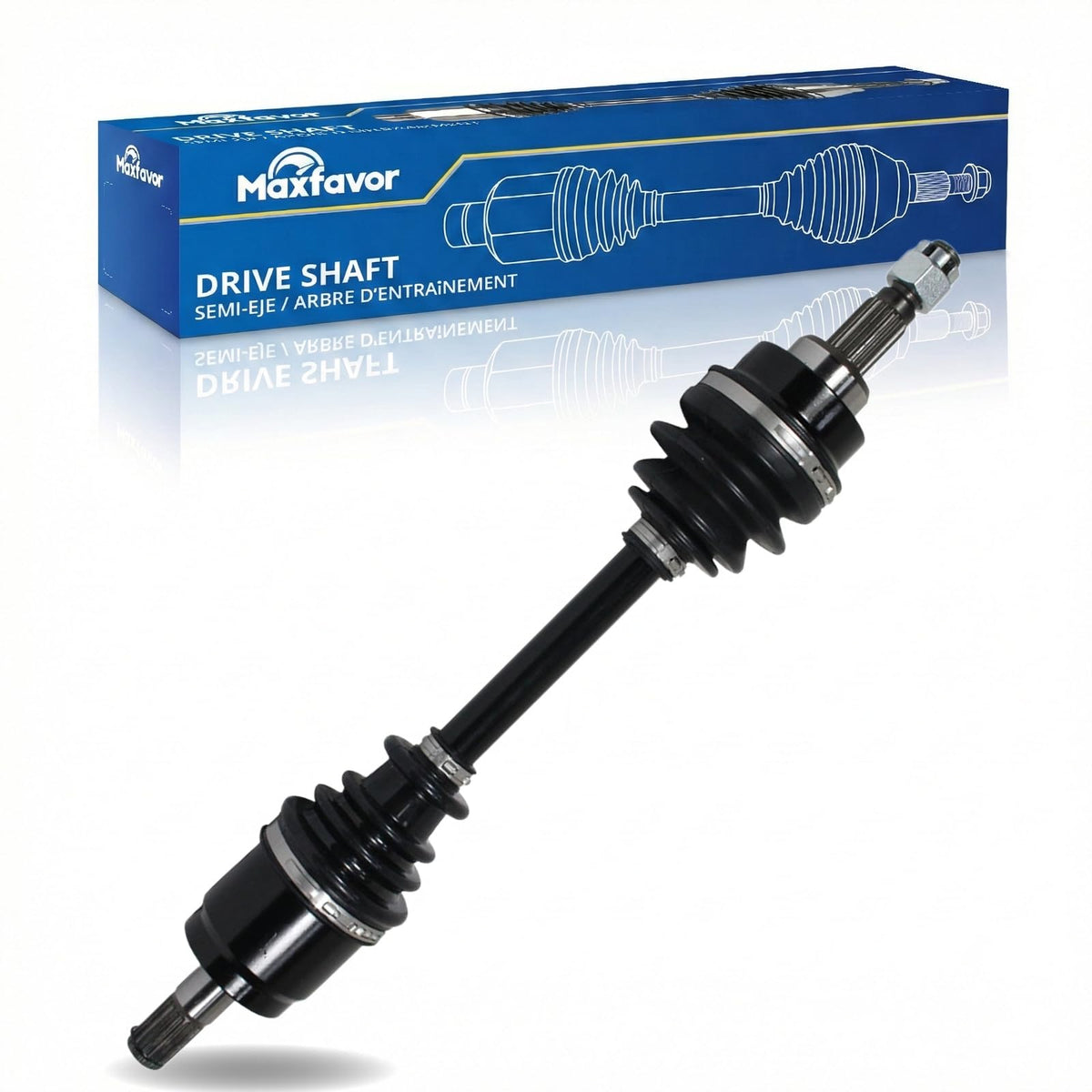 Maxfavor CV Axle Front Compatible with 2000 Honda TRX350TM FourTrax Rancher, 2000 Honda TRX350TE FourTrax Rancher ES, CV Axle Joint Shaft Assembly Front Driver Passenger Side