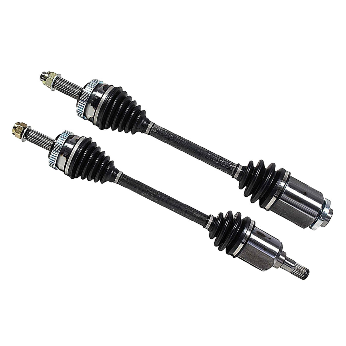 Front Pair CV Axle Shaft Assembly Compatible with 2005-2006,2009 Tucson 2007-2008 Tucson Limited, GLS, SE 2008 Tucson GLCV Joint Replace 49500-2E950 49501-2E900 19361444 10019610 60-3438 49500-2E900