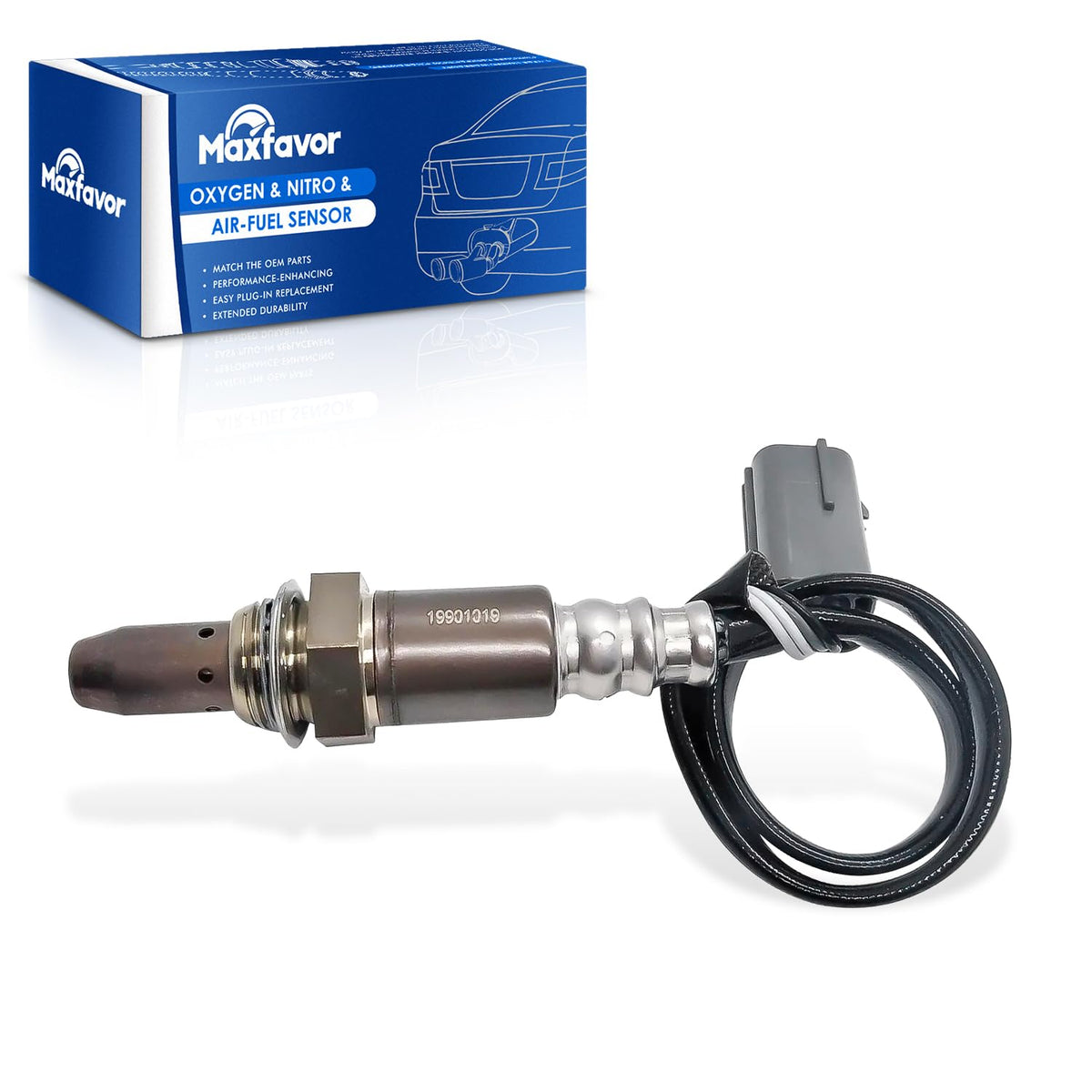 Maxfavor Upstream O2 Oxygen Sensor Fit for 2010-2012 Nissan Altima Maxima V6-3.5L, 2011 2012 Frontier Xterra Pathfinder V6-4.0L, 2011-2013 Rogue L4-2.5L, for 2009 2010 Infiniti EX35 FX35 3.5L 234-9036