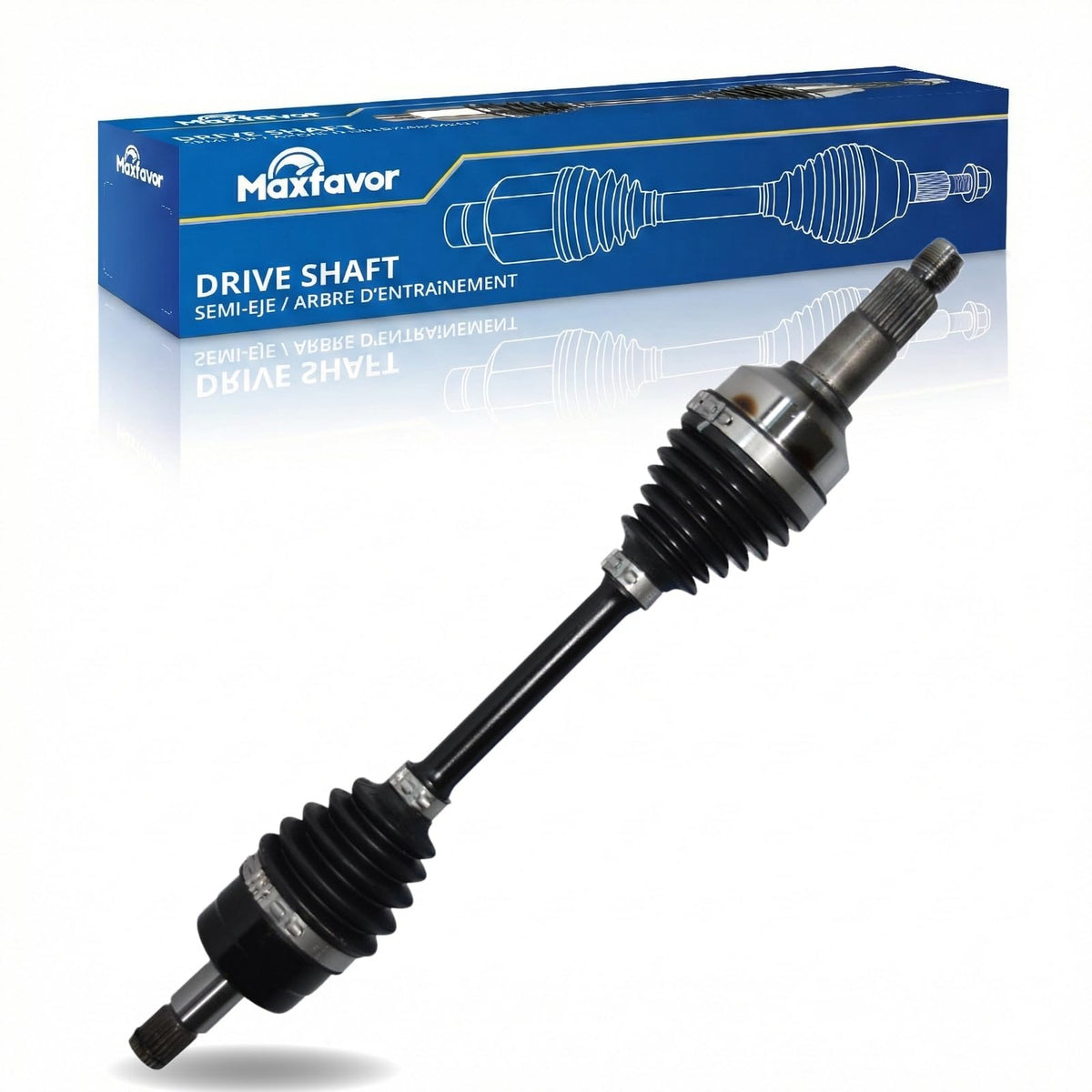 Maxfavor CV Axle Front Compatible with 2016-2023 Yamaha YFM700K Kodiak EPS, 2016-2023 Yamaha YFM700K Kodiak, CV Axle Joint Shaft Assembly Front Driver Passenger Side