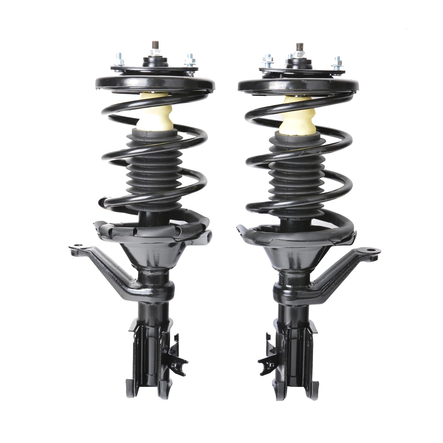 Maxfavor Pair of Front Shock Absorbers and Struts Assembly with Coil Spring, Compatible with Honda Civic 2001-2005 FWD, Acura EL 2001-2003, Replacement for OE 171434 171433
