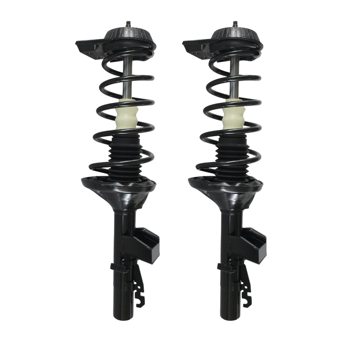 Maxfavor Pair of Rear Shock Absorbers and Struts Complete Assembly with Coil Spring Compatible with Mercury Mystique 1995-2000 & Ford Contour 1995-2000, Replacement for 171984