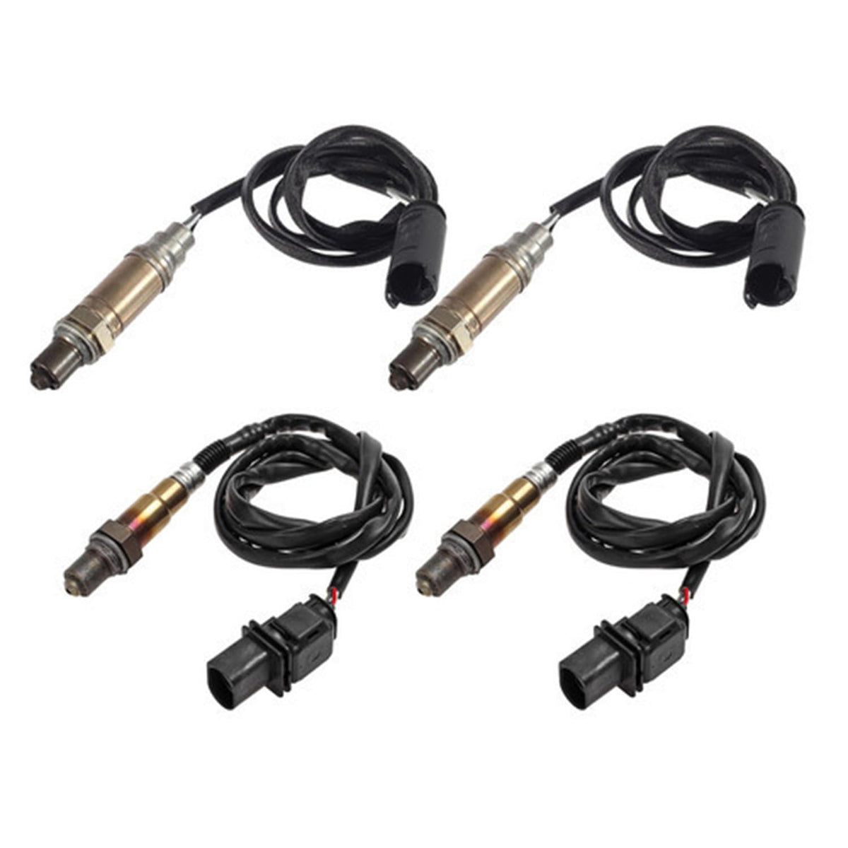 Maxfavor Upstream Downstream Oxygen Sensor Fit for 2004 2005 BMW 330CI 330I 530I L6-3.0L 525I L6-2.5L, for 2004-2006 BMW X3 3.0L Auto Trans, 2004 2005 325CI 325I 2.5L M54 Engine 234-5137 234-4473