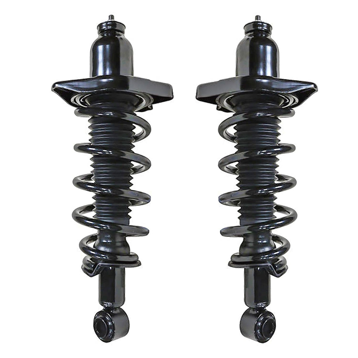 Maxfavor Pair of Rear Shock Absorbers and Struts Complete Assembly with Coil Spring Compatible with Honda Pilot 2016 2017 2018 2019 2020 2021, Replacement for 2355016L 2355016R