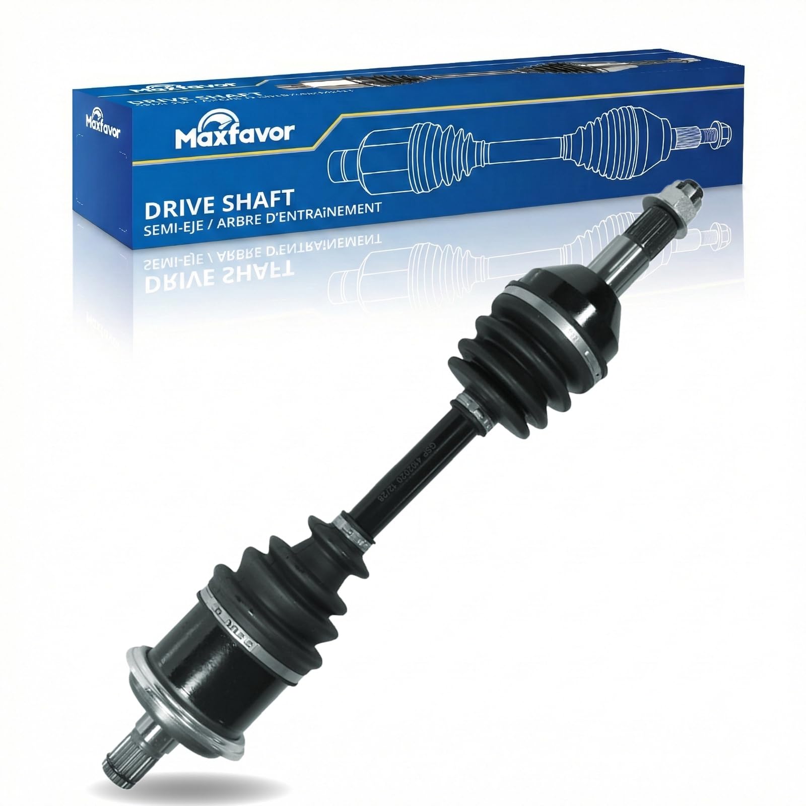 Maxfavor CV Axle Rear Right Compatible with 2007-2010 Can-Am Outlander 800 HO 4x4 EFI, 2011-2014 Can-Am Outlander 400 EFI XT, Rear Right Side CV Axle Joint Shaft Assembly