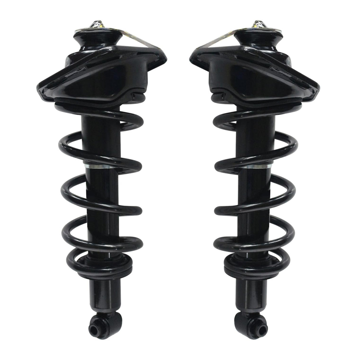 Maxfavor Pair of Rear Shock Absorbers and Struts Complete Assembly with Coil Spring Compatible with Chevrolet Camaro 2010 V6-3.6L, Replacement for 173029L 173029R