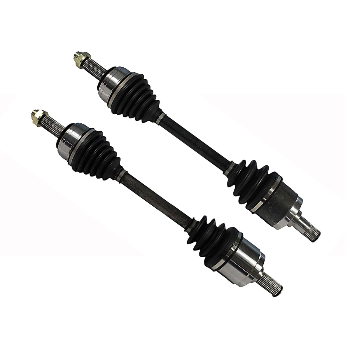 Front Pair CV Axle Shaft Assembly Compatible with 1986-1989 Integra FWD CV Joint Replace 20870497 66-4025 60-4025 7093N 80-1000 94571 94-6153 95-6130 HO-8-8549 HO-8068 19343065 20870496 19343069