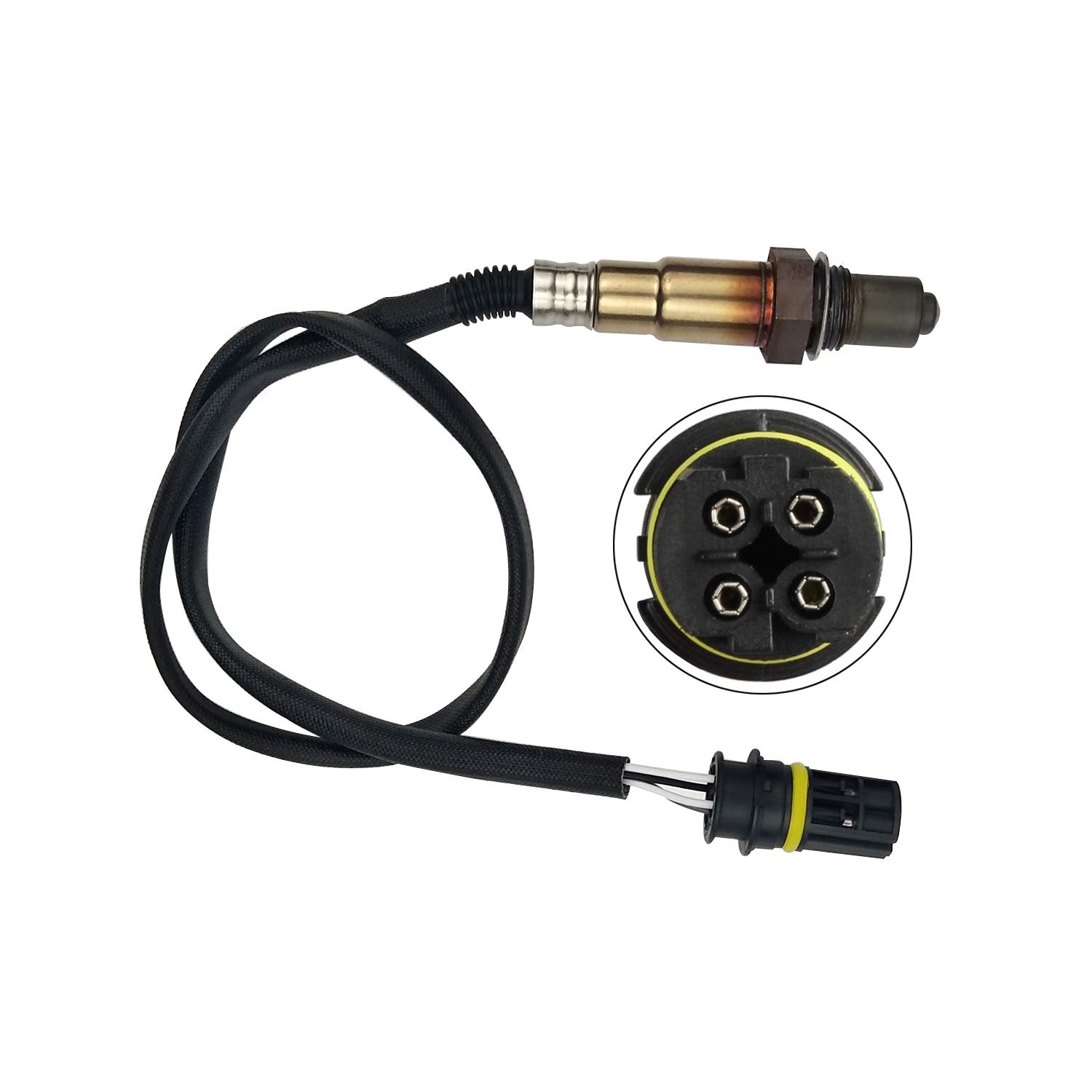 Maxfavor 234-4900 Oxygen O2 Sensor Downstream Replacement for 2008-2015 BMW 740I 740LI 760LI X6 Rolls-Royce Ghost O2 Sensor 250-24713 25676