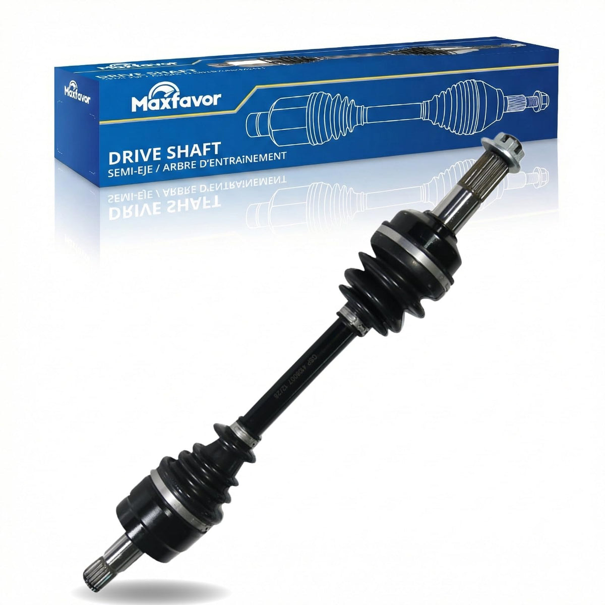 Maxfavor CV Axle Front Right Compatible with 2003-2008 Yamaha YFM660F Grizzly 4x4, Front Right Passenger Side CV Axle Joint Shaft Assembly