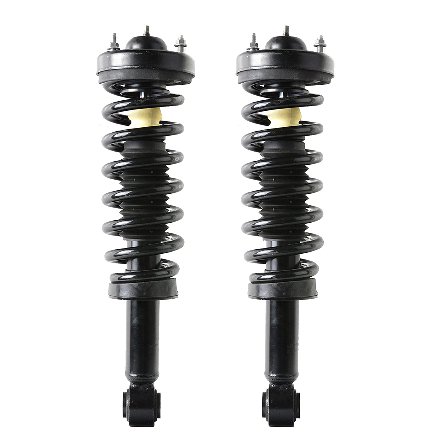 Maxfavor Front Complete Struts Assembly with Coil Springs Fit for Ford F-150 2009 2010 2011 2012 2013 Shock Absorber Assembly Replace OE 171138 Set of 2