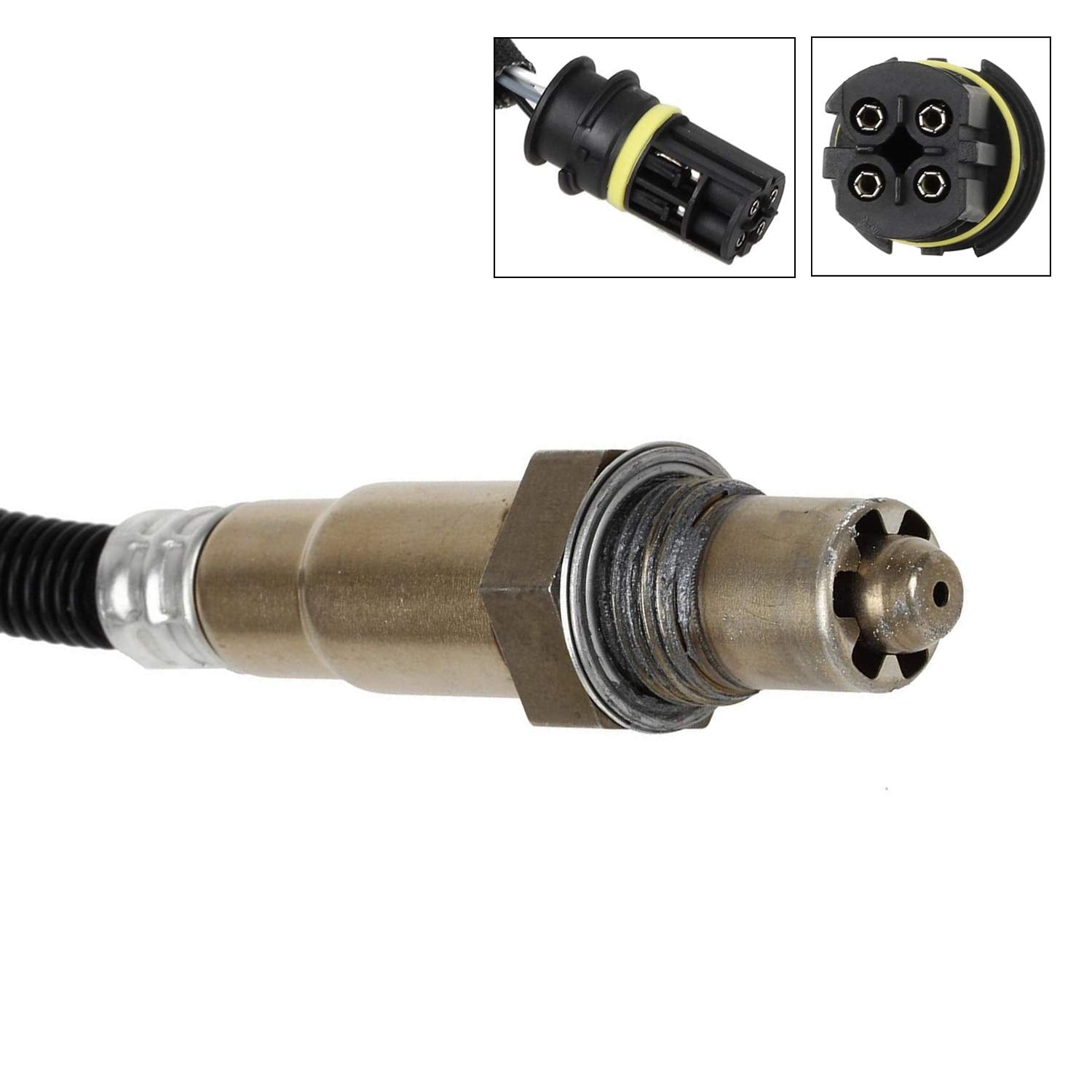 Maxfavor 2Pcs 234-4897 234-4899 Upstream Downstream O2 Oxygen Sensor Compatible with 2006-2007 Mercedes-Benz R500 5.0L, 2007 Mercedes-Benz ML500 5.0L, 2005-2011 Mercedes-Benz SLK55 AMG 5.5L O2 Sensor