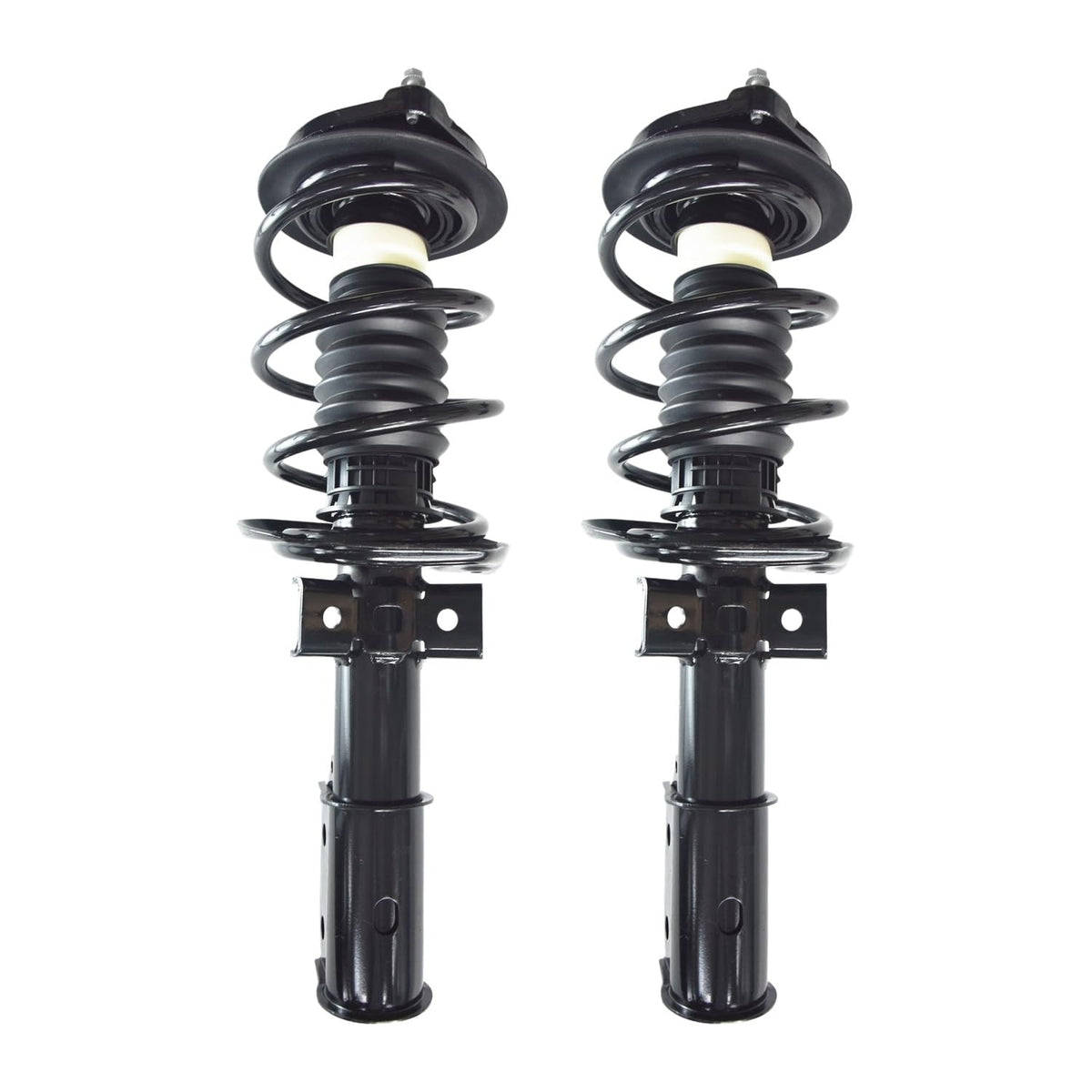 Maxfavor Pair of Front Shock Absorbers and Struts Complete Assembly with Coil Spring Compatible with Mercedes-Benz C-Class W204 2008-2014 (C230, C250, C300, C350), Replacement for 1333760
