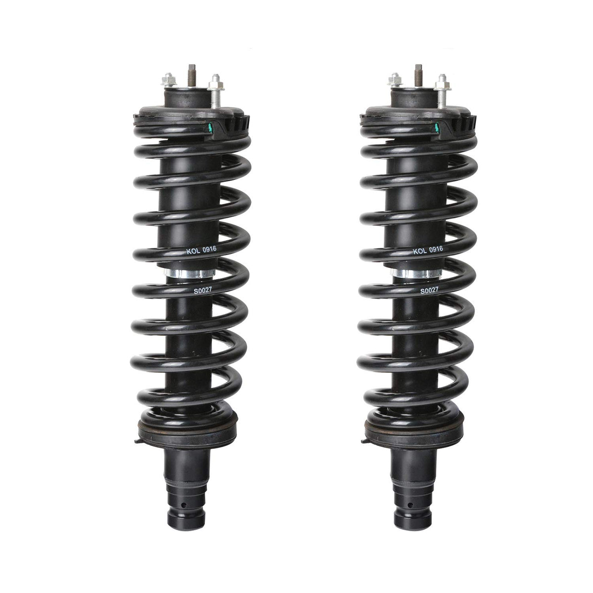 Maxfavor Front Complete Struts Assembly Compatible with Chevy Trailblazer 2002-2008, for Buick Rainier 2004-2007, for GMC Envoy 2002-2009 Shock Absorber Assembly Replace OE 171341 Set of 2