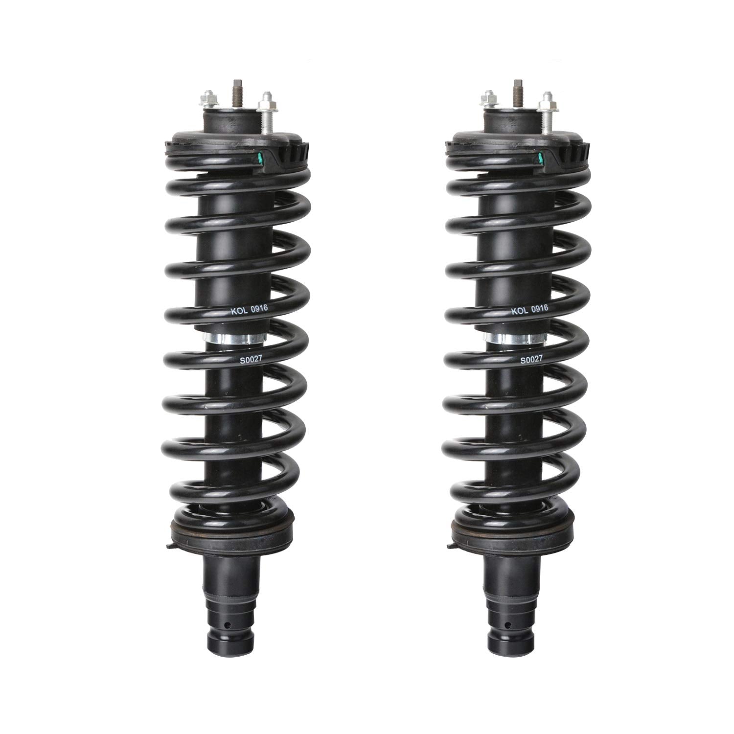 Maxfavor Front Complete Struts Assembly Compatible with Chevy Trailblazer 2002-2008, for Buick Rainier 2004-2007, for GMC Envoy 2002-2009 Shock Absorber Assembly Replace OE 171341 Set of 2