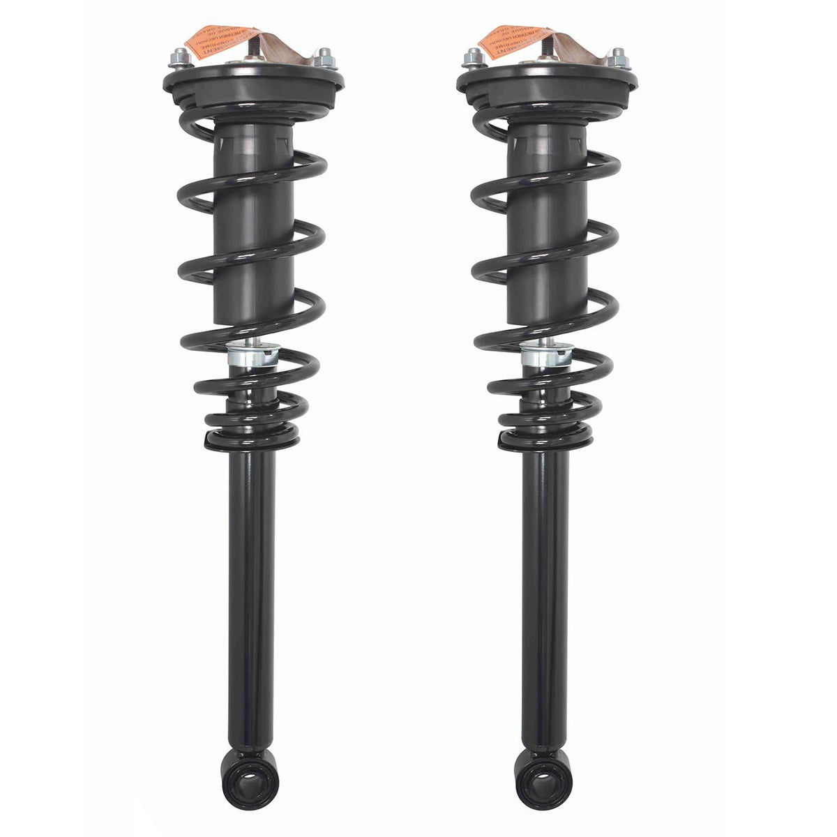 Maxfavor Pair of Rear Shock Absorbers and Struts Complete Assembly with Coil Spring Compatible with Mitsubishi Eclipse 2000 2001 2002 2003 2004 2005 FWD, Replacement for 271276