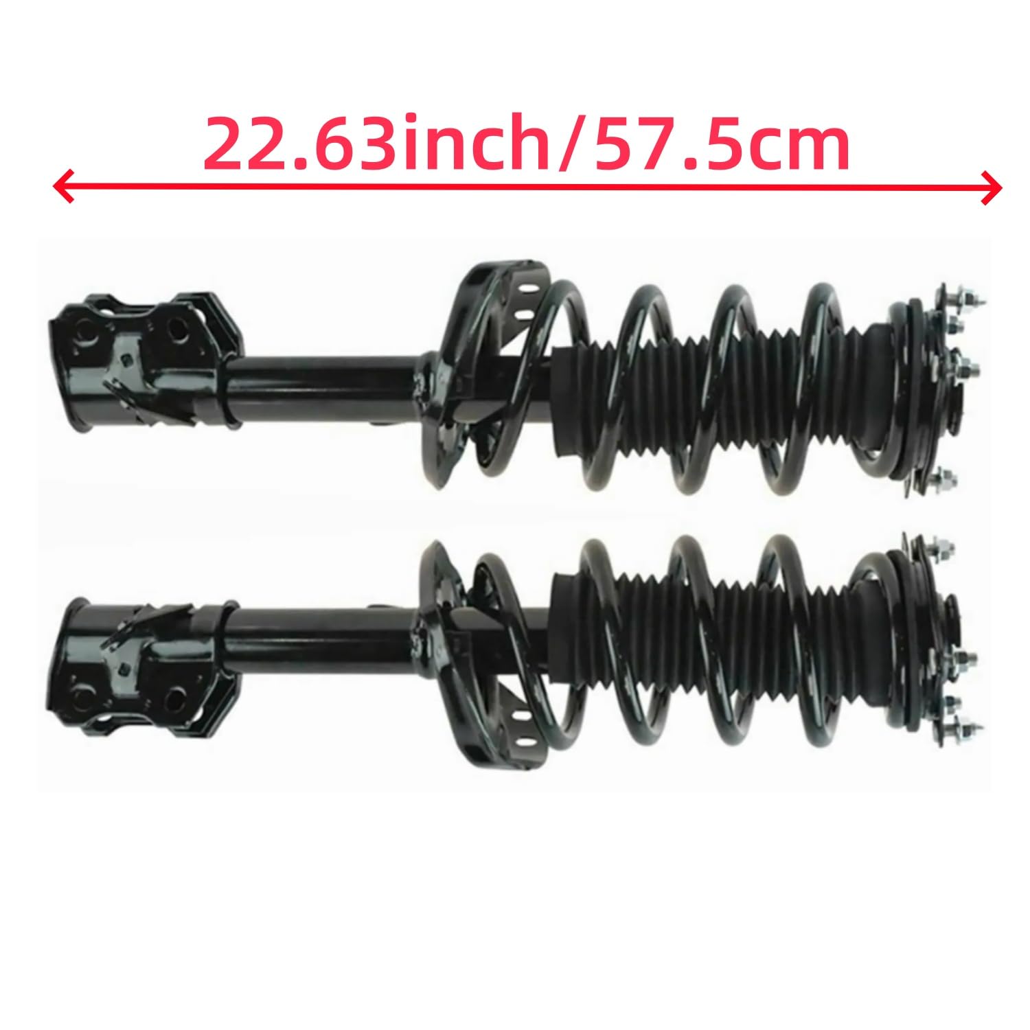 Maxfavor Front Complete Struts & Coil Spring Assembly Compatible for for 2007 2008 2009 2010 2011 2012 RDX, Set of 2 Shocks & Struts Replace 172492 172491