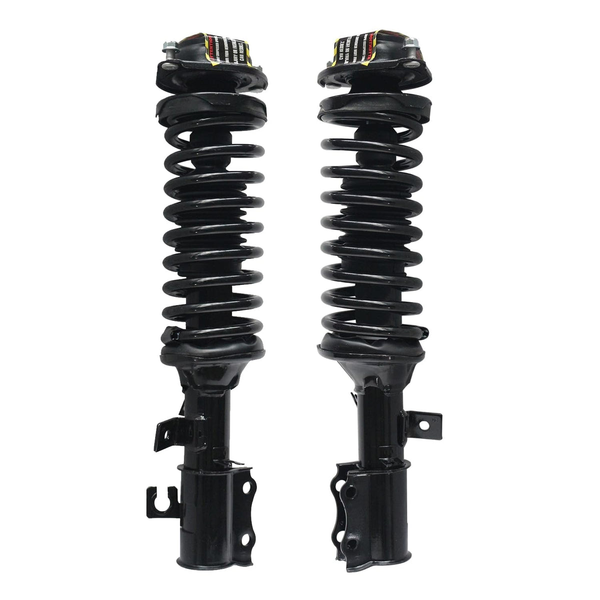 Maxfavor Pair of Front Shock Absorbers and Struts Complete Assembly with Coil Spring Compatible with Kia Rio 2002 2003 2004 2005 FWD, Replacement for 172247 172246