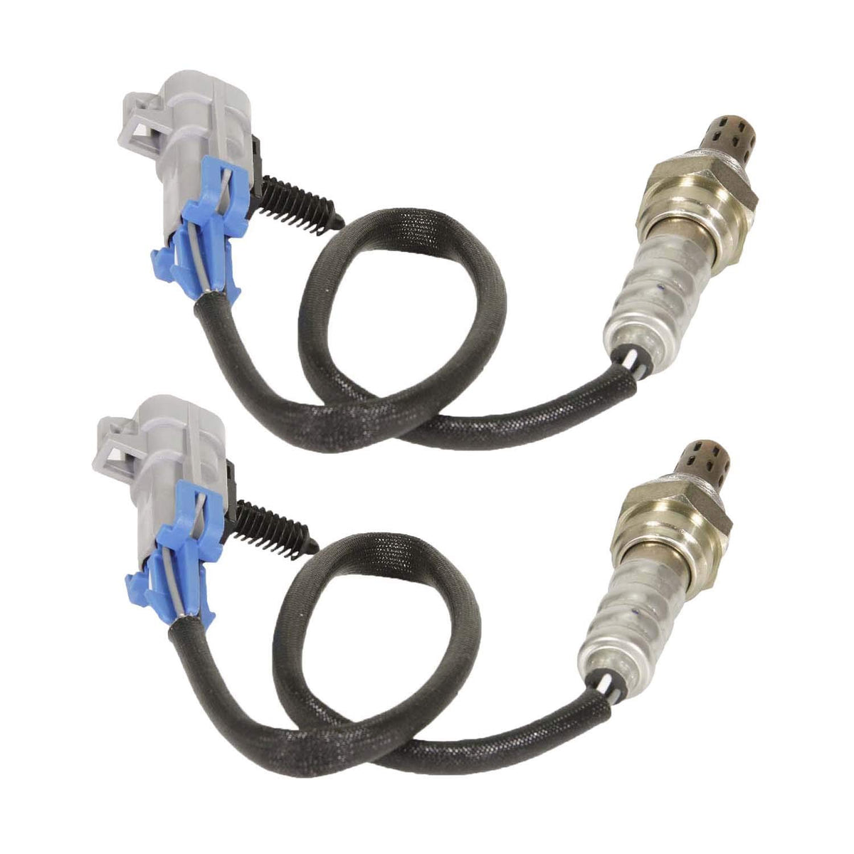 Maxfavor 234-4343*2 Upstream O2 Oxygen Sensor 2Pcs Compatible with 2003 2004 2005 Chevy Blazer S10 GMC Jimmy Sonoma V6-4.3L Oxygen O2 Sensor Replace 12567254 12590789 234-4650 8972873520 89728-73520