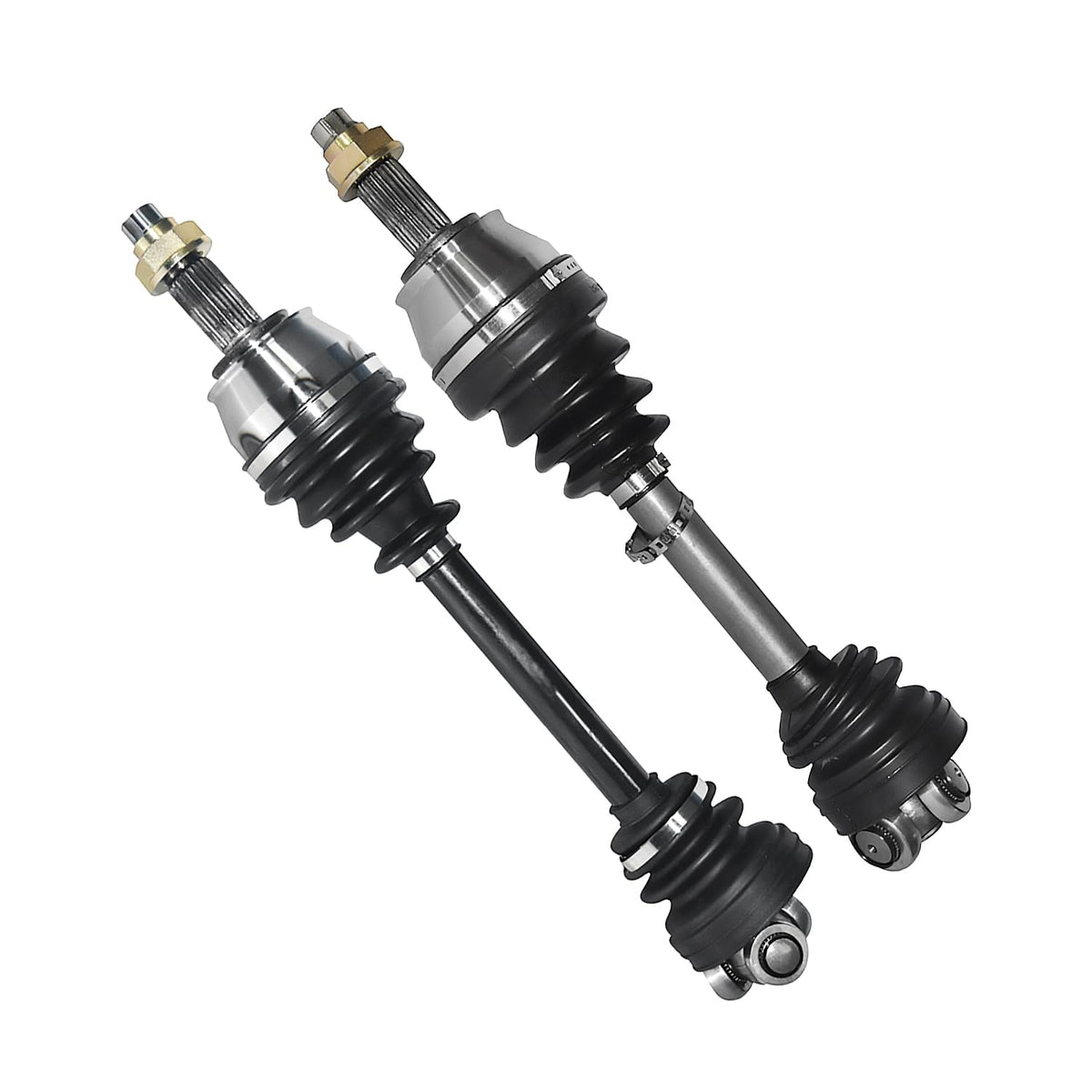 MAXFAVOR CV Axle Front FWD Compatible with Fiat 500L 2014-2020 L4 1.4L, A Pair CV Axle Joint Shaft Assembly, Driver & Passenger Side