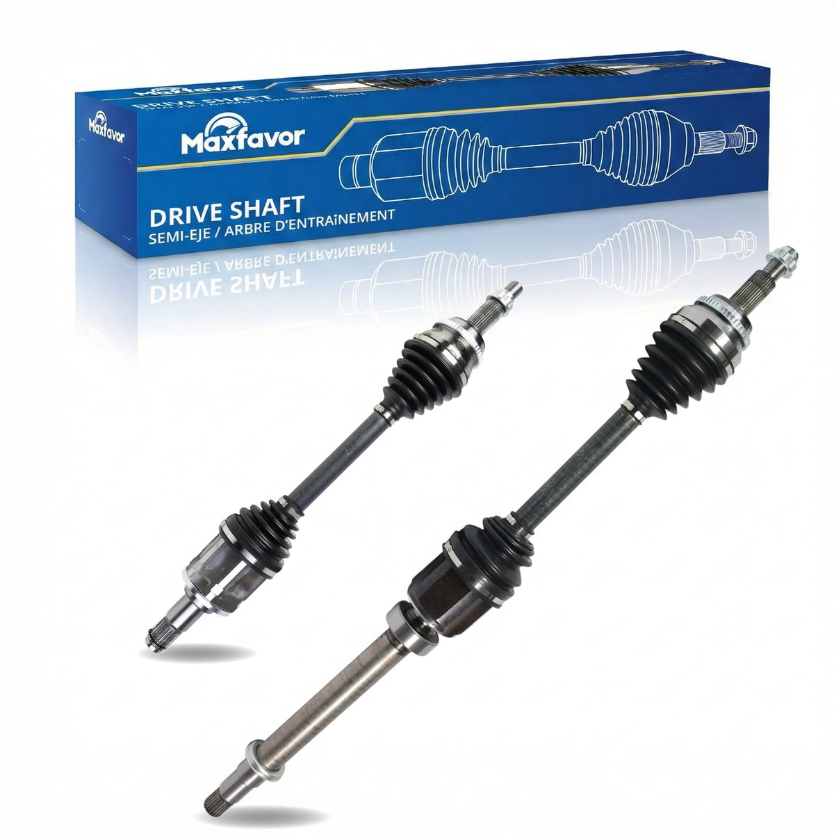 Maxfavor CV Axle Joint Assembly 2 Pcs Front Left Right (Driver Passenger) Side Compatible With Toyota Highlander Hybrid XLE Limited LE Sport Utility 4-Door 3.5L 2014 2015 2016 2017 2018 2019