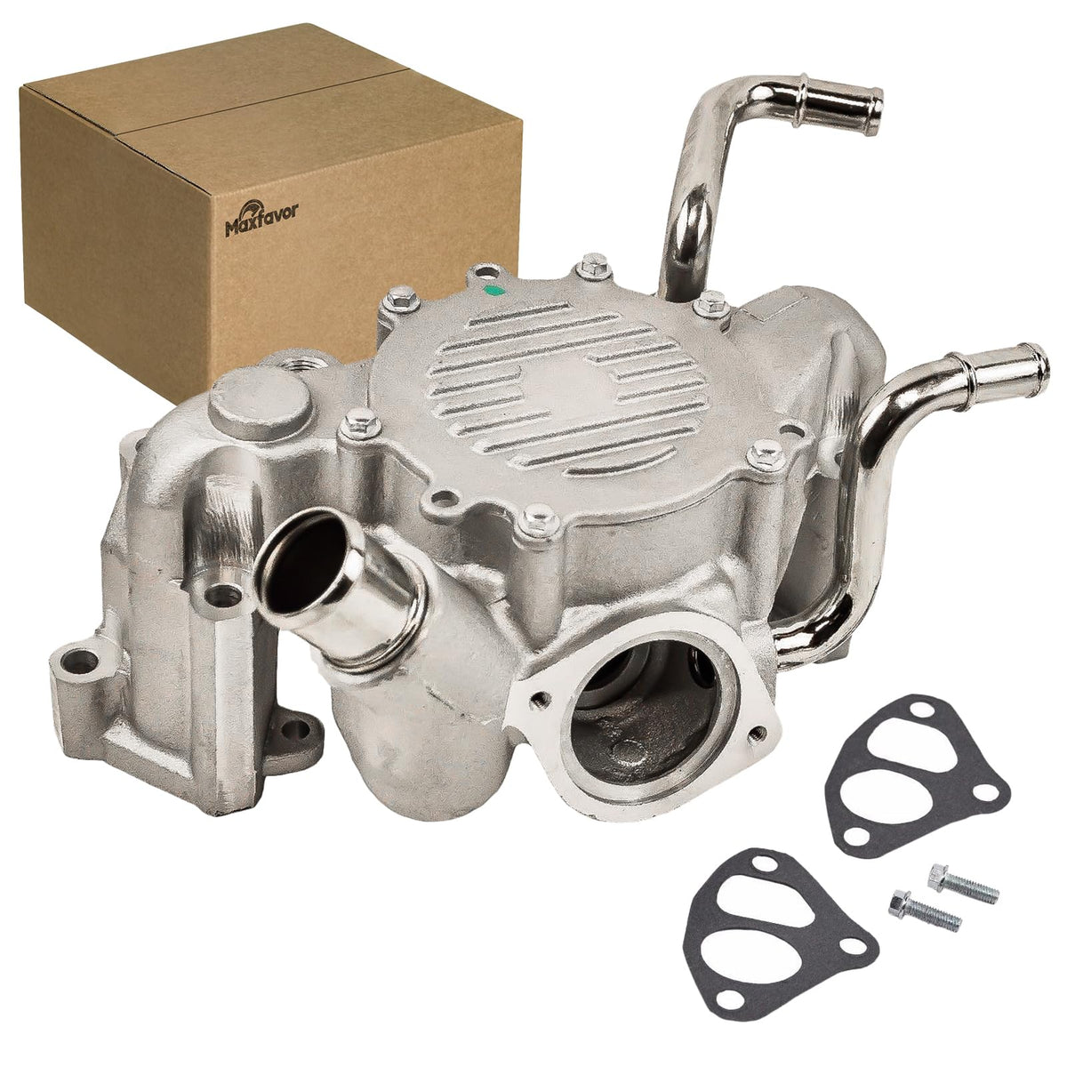 Maxfavor Water Pump AW5069 Fit for 1994-1996 Buick Commercial Roadmaster, Cadillac Commercial Chassis Fleetwood, Chevy Caprice Impala Automotive Engine Water Replacement General Motors 12523502