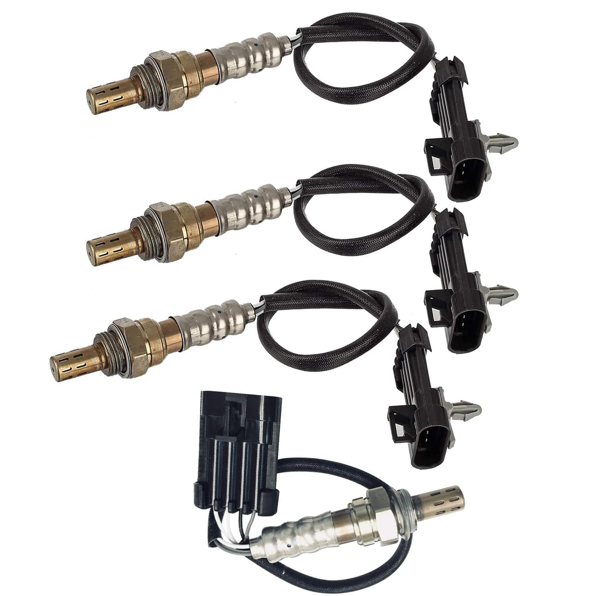 Maxfavor 4Pcs 234-4063 * 4 Upstream Downstream O2 Oxygen Sensor Compatible with 2001 Honda Passport 3.2L, 2002-2003 Isuzu Axiom 3.5L, 2000-2002 Isuzu Trooper 3.5L, 2001 Isuzu Rodeo/Rodeo Sport 3.5L