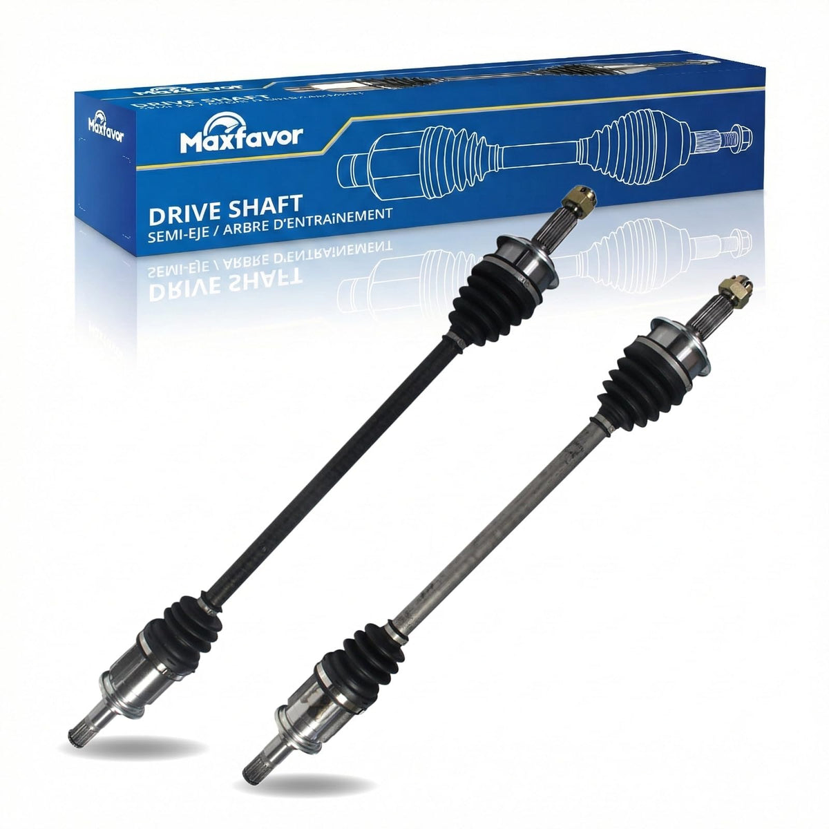 Maxfavor CV Axle Rear fit for Mitsubishi Outlander 2011 2010 2009 2008 2007 CV Axle Shafts 3.0L AWD, GT XLS LS ES Sport Utility, CV Joint Axle Shaft Assembly Rear Driver Passenger