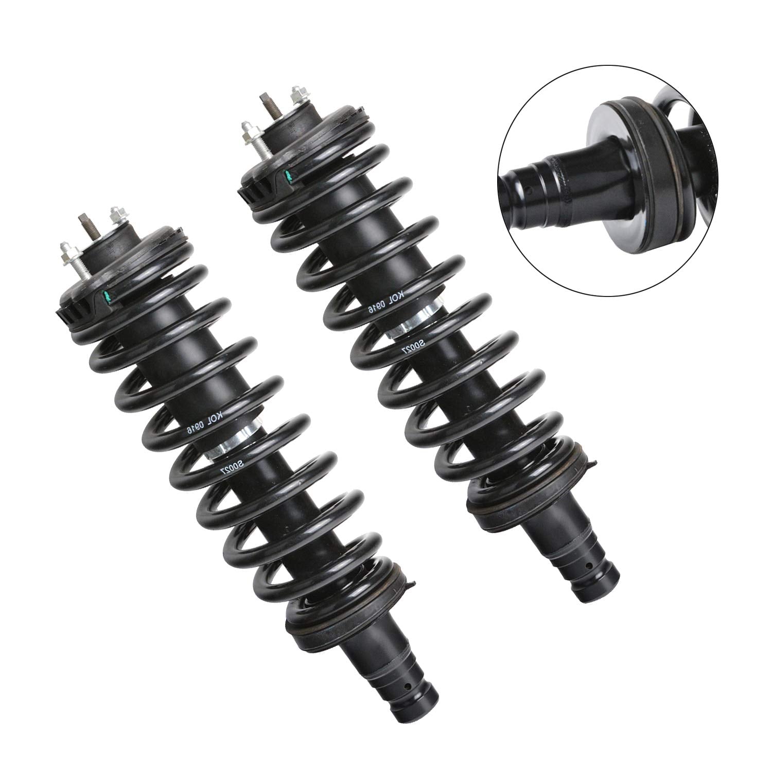 Maxfavor Front Complete Struts Assembly Compatible with Chevy Trailblazer 2002-2008, for Buick Rainier 2004-2007, for GMC Envoy 2002-2009 Shock Absorber Assembly Replace OE 171341 Set of 2