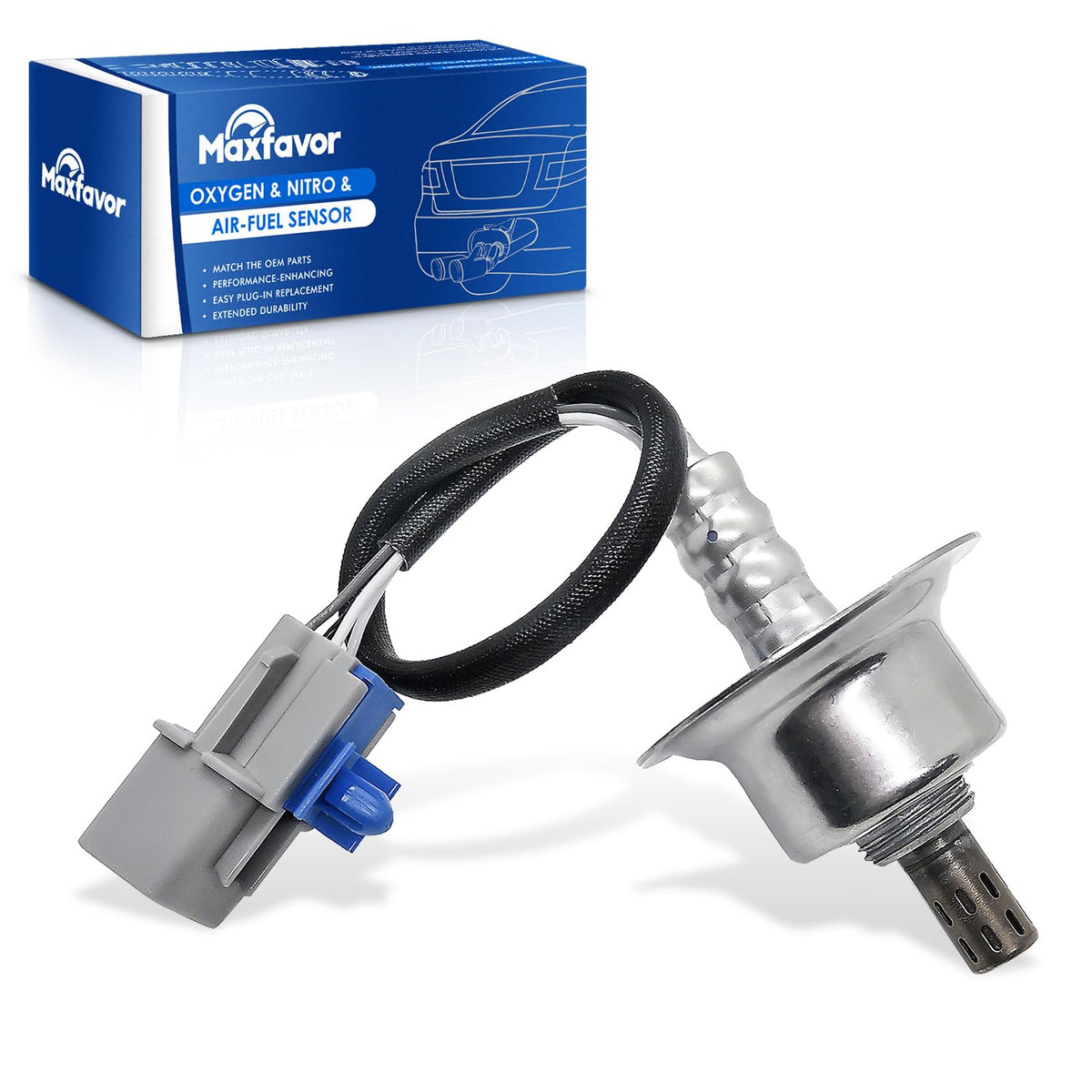 Maxfavor 234-4429 Oxygen Sensor Upstream Right Compatible with Hyundai Santa Fe 2007 2008 2009 for Kia Magentis Optima Rondo