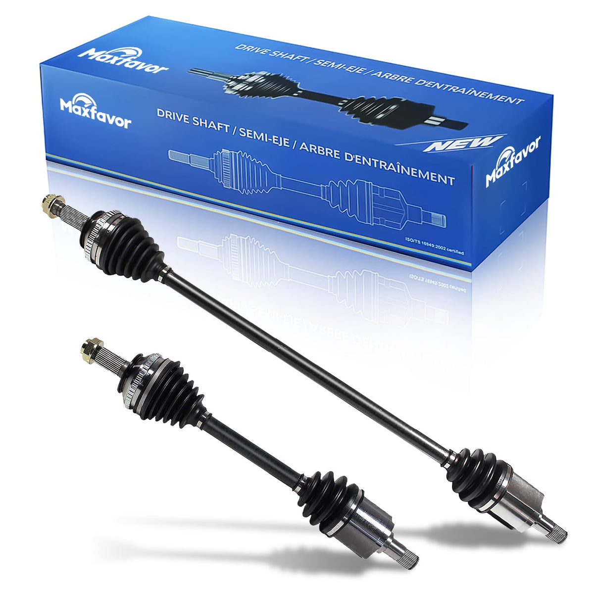 FWD CV Axle fit for 1994 1995 1996 1997 Honda Accord, SE LX EX EX-R DX 2.2L L4, Automatic Transmission, CV Axle Shaft Assembly Front Left Right (Passenger Driver) Side