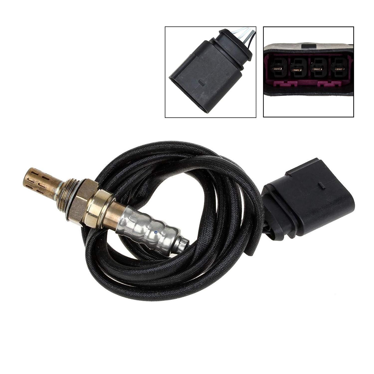 Maxfavor 234-4841 Oxygen O2 Sensor Downstream Compatible with A8 Allroad, for Bentley Continental, for Seat Cordoba Ibiza, for Volkswagen R32 Touareg O2 Sensor