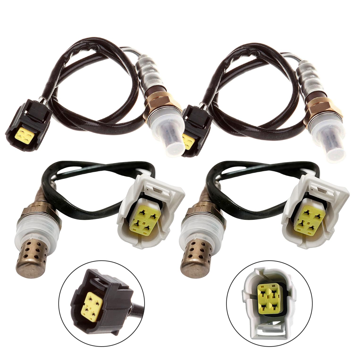 Maxfavor 4Pcs 234-4769 * 2 234-4029=234-4653 * 2 Upstream Downstream O2 Oxygen Sensor Compatible with 2003 Dodge Ram 1500 5.9L, 2002 Dodge Ram 2500 8.0L, 2002 Dodge Ram 3500 8.0L O2 Sensor