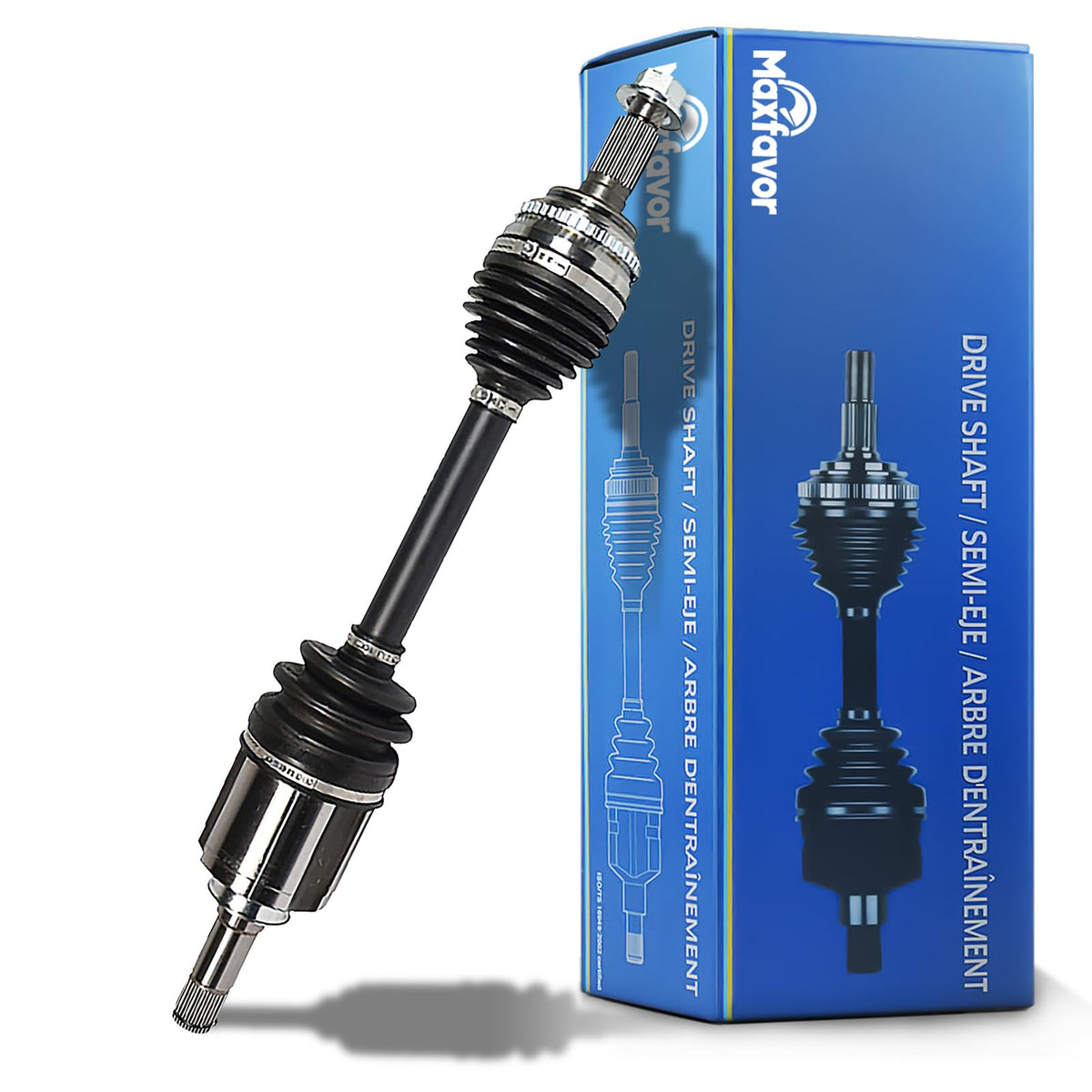 Maxfavor CV Axle Assembly Front Left Compatible with Ford Edge 2007-2014 3.5L 3.7L, Lincoln MKX 2011-2015 3.5L 3.7L, FWD AWD, CV Axle Joint Shaft Assembly Front Driver Side